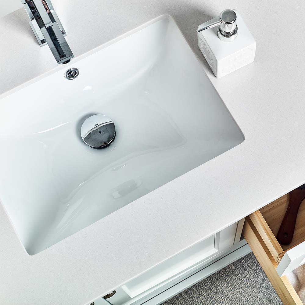 Fresca FVN2360WH-D Bath-Vanity-Combo - View #4