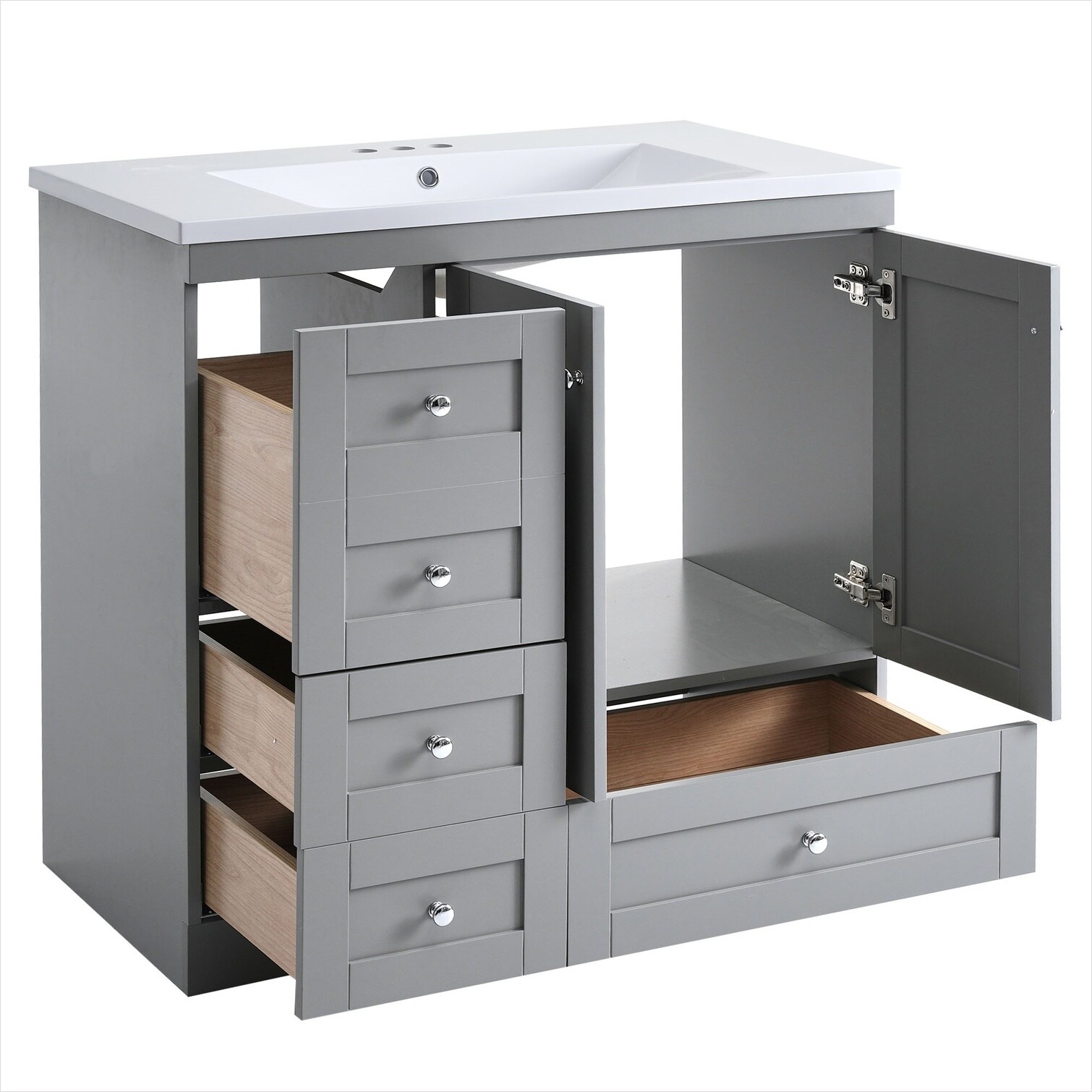 SunJet N6PDXR4ZKW7X Bath-Vanity-Combo - View #19