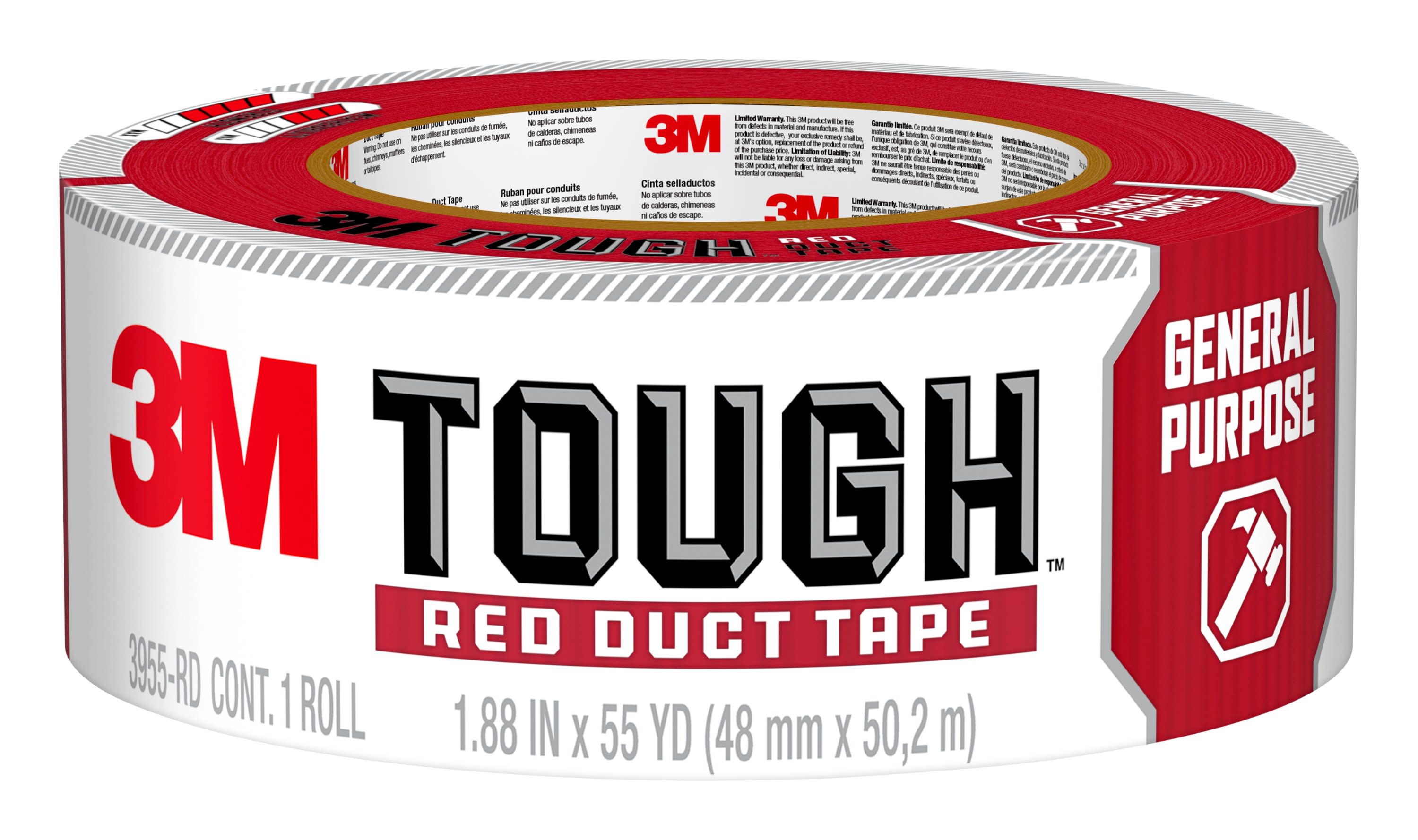 Duck Brand Utility Repair Tough Waterproof Silver Duct Tape ~ 1.88 in x 55 yds 