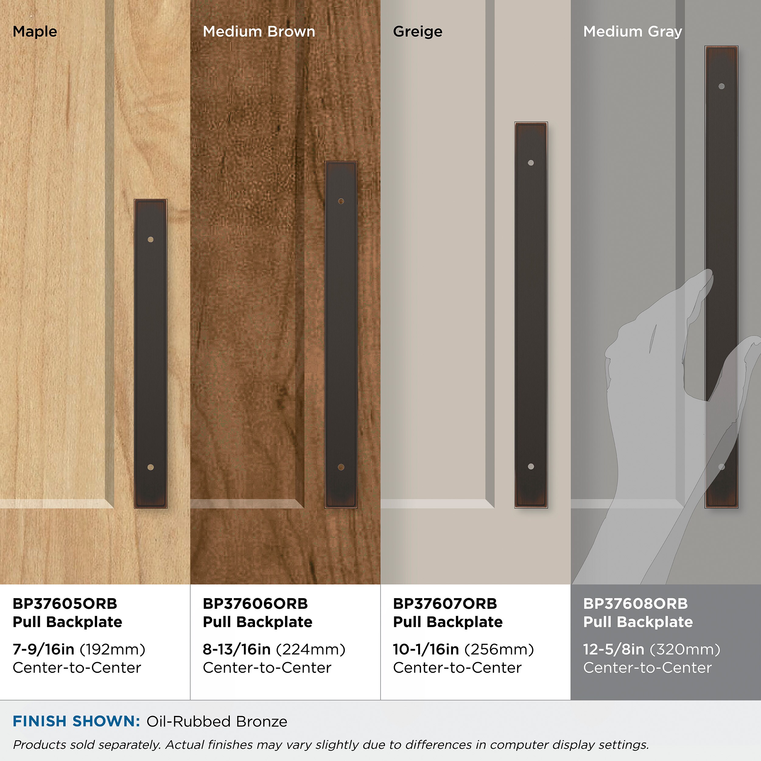 Amerock BP37608ORB backplates - View #8