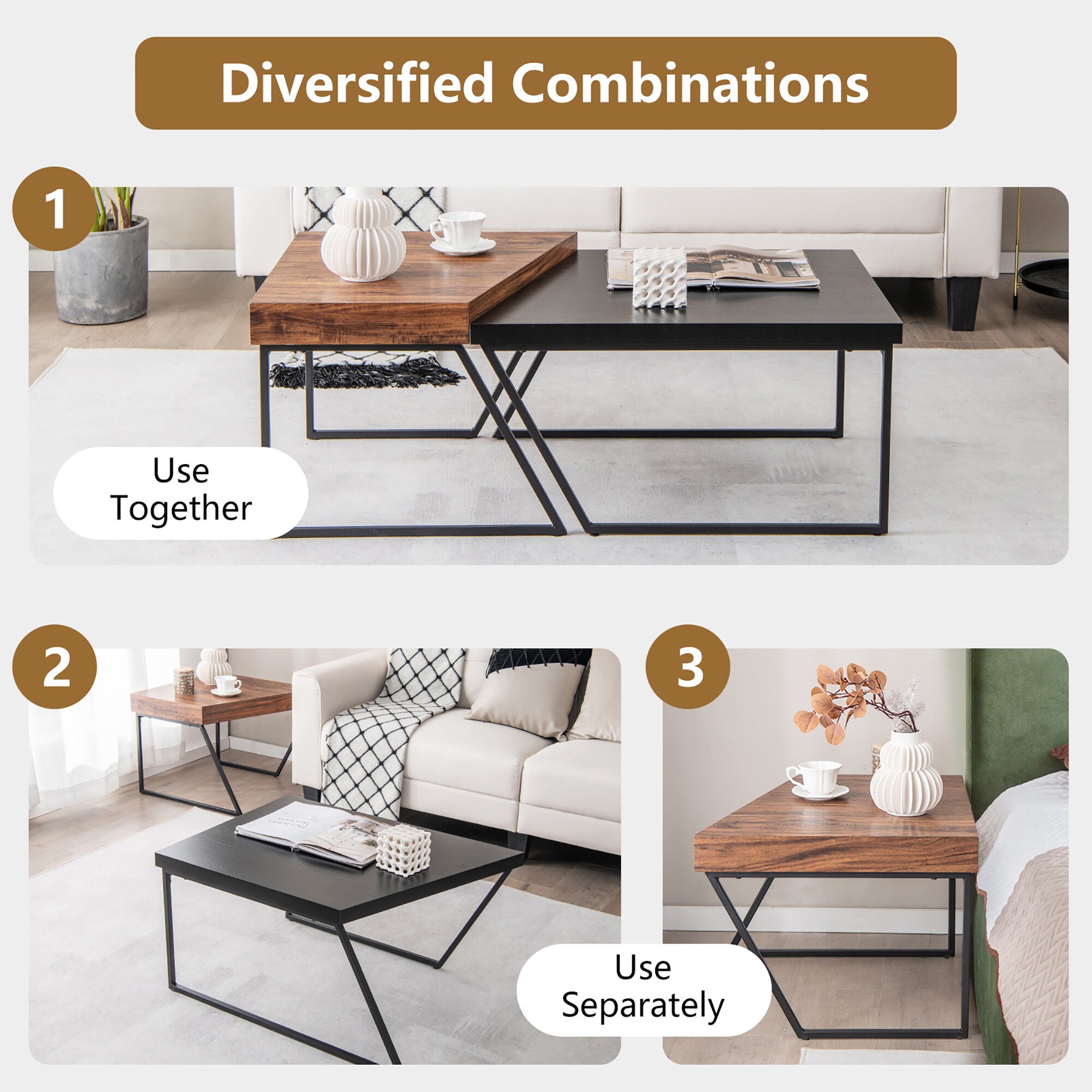 Goplus LWS00313 Coffee-Tables - View #6