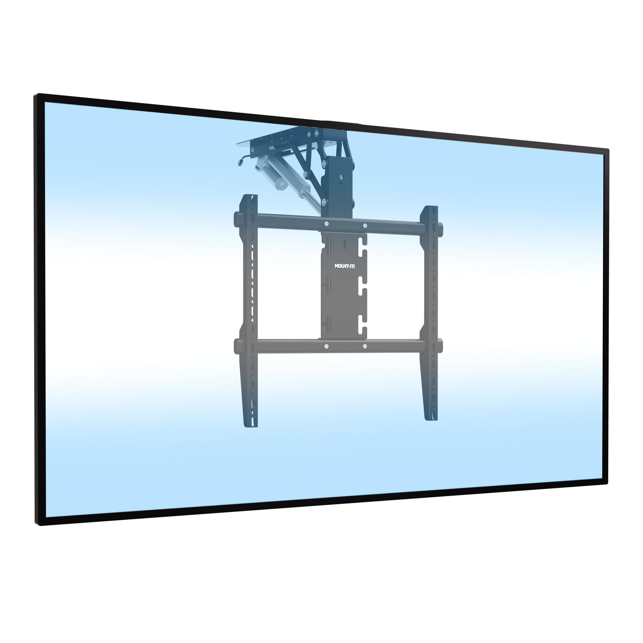 Mount-It! MI-4226BLK Tilt Indoor Ceiling TV mount Fits TVs up to 90-in ( Hardware Included )