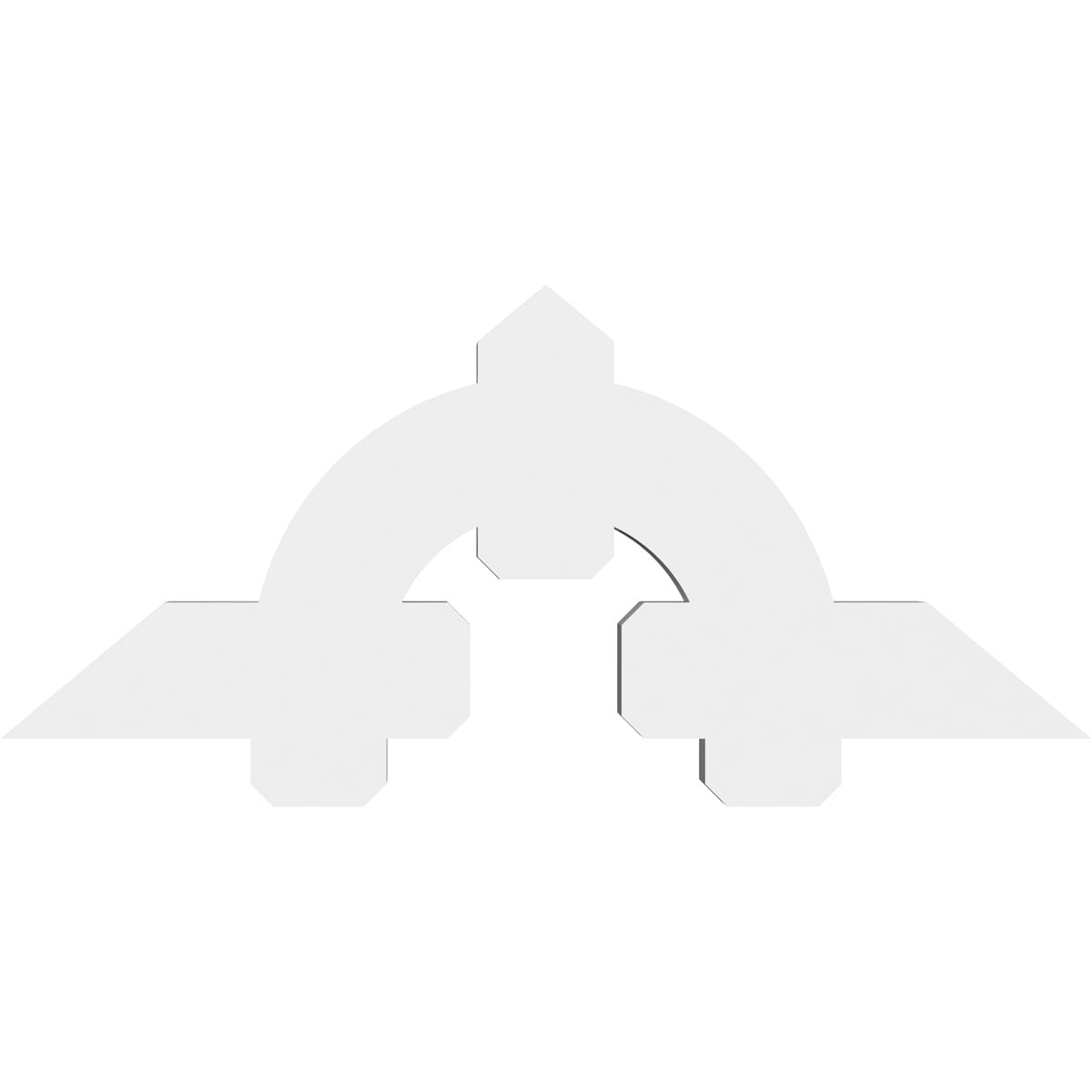 Ekena Millwork GBP048X20X0406ERI00 Exterior-Brackets-Braces - View #2