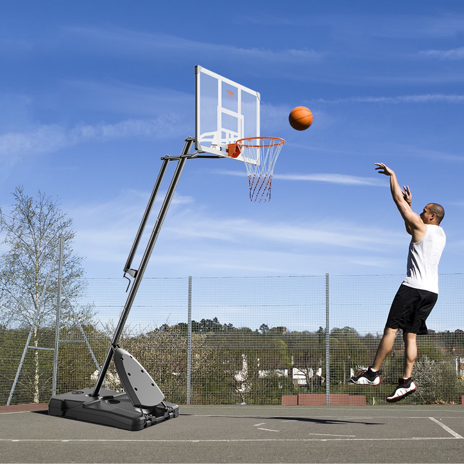 VEVOR LQK54CSYQJDD6IWIMV0 Basketball-System - View #2