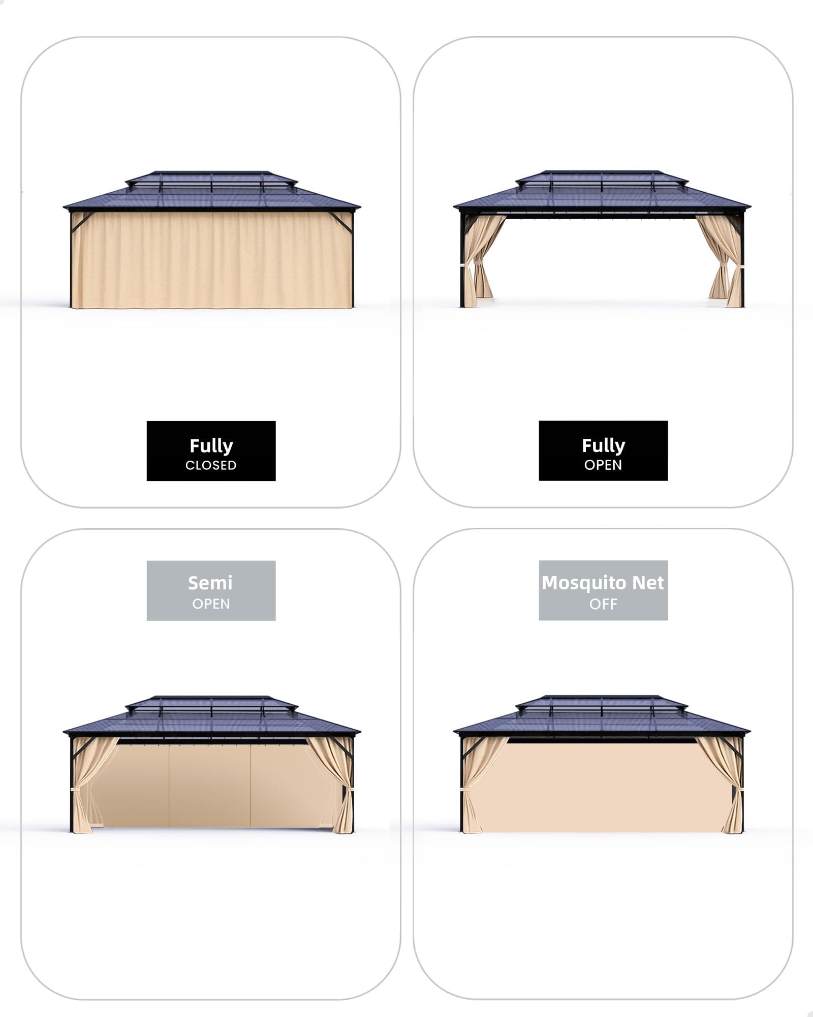 DEXSO ENCOREPHOBA10743 Wood-Resin-Gazebos - View #7