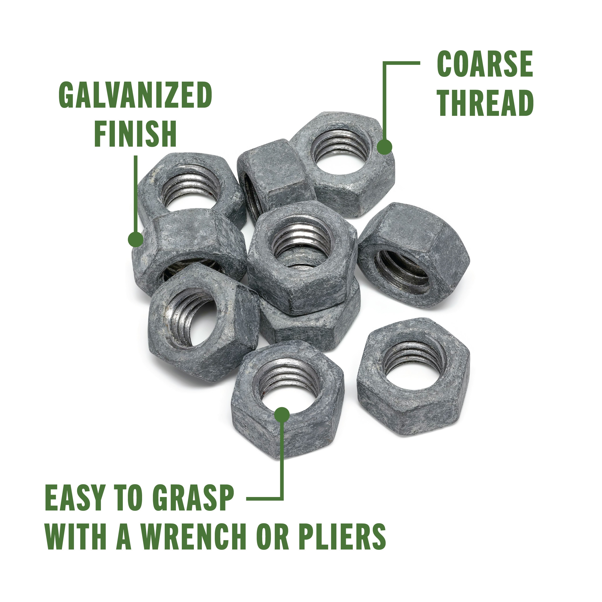 Project Pak 492021 Metric-Hex-Nuts - View #3