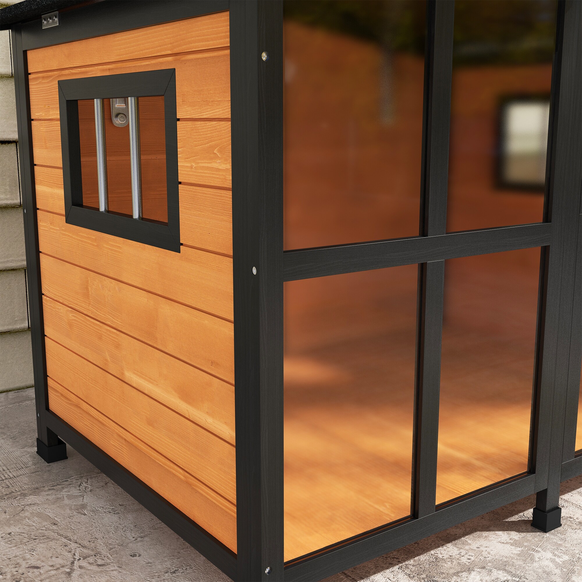 PawHut D02-141V02YL Dog-Houses - View #5