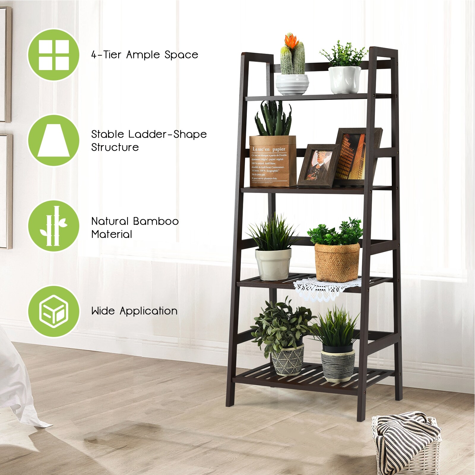 Slickblue D-CO-FC60656WH bookcases - View #4