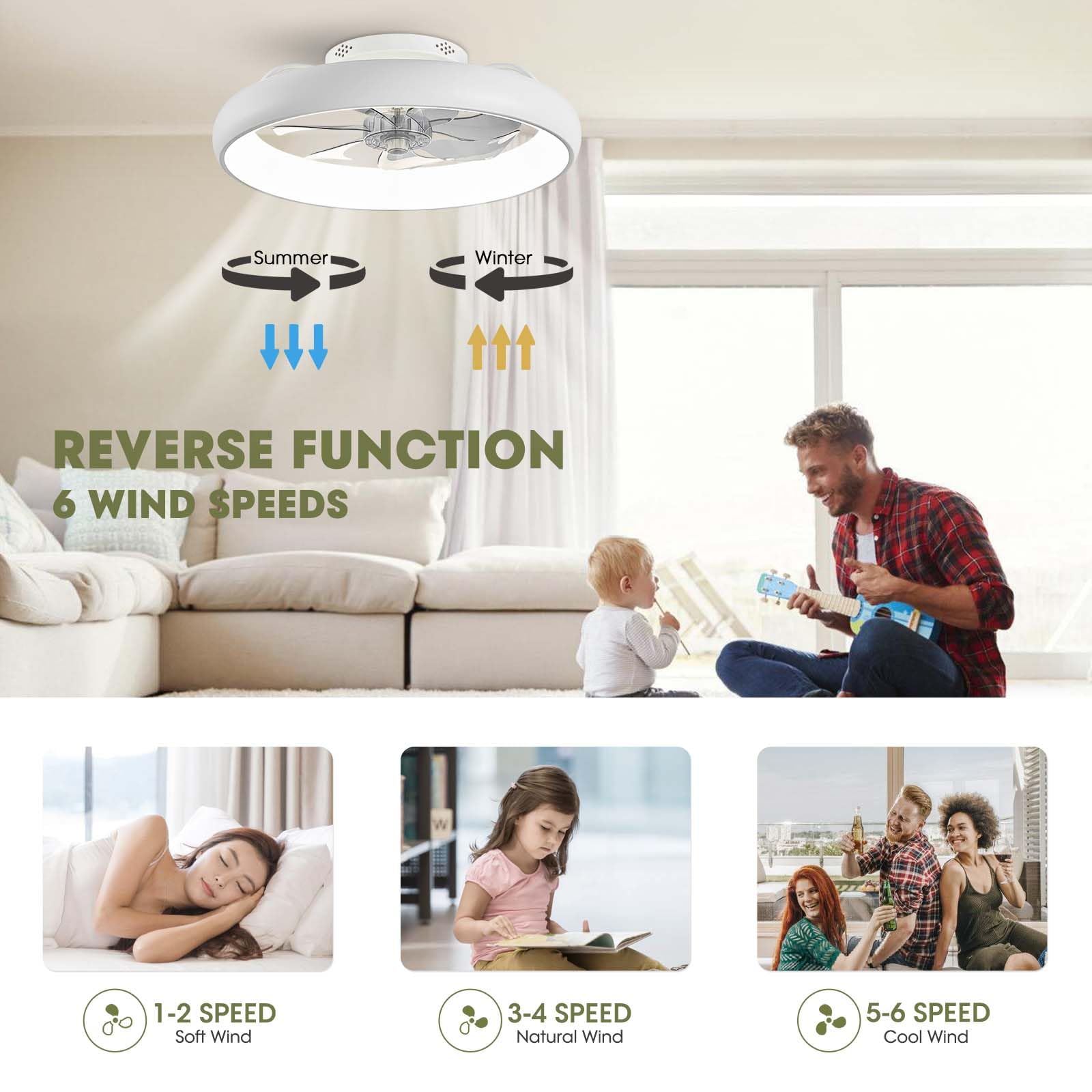 SILJOY CFL-1177-02 Ceiling-Fans - View #2