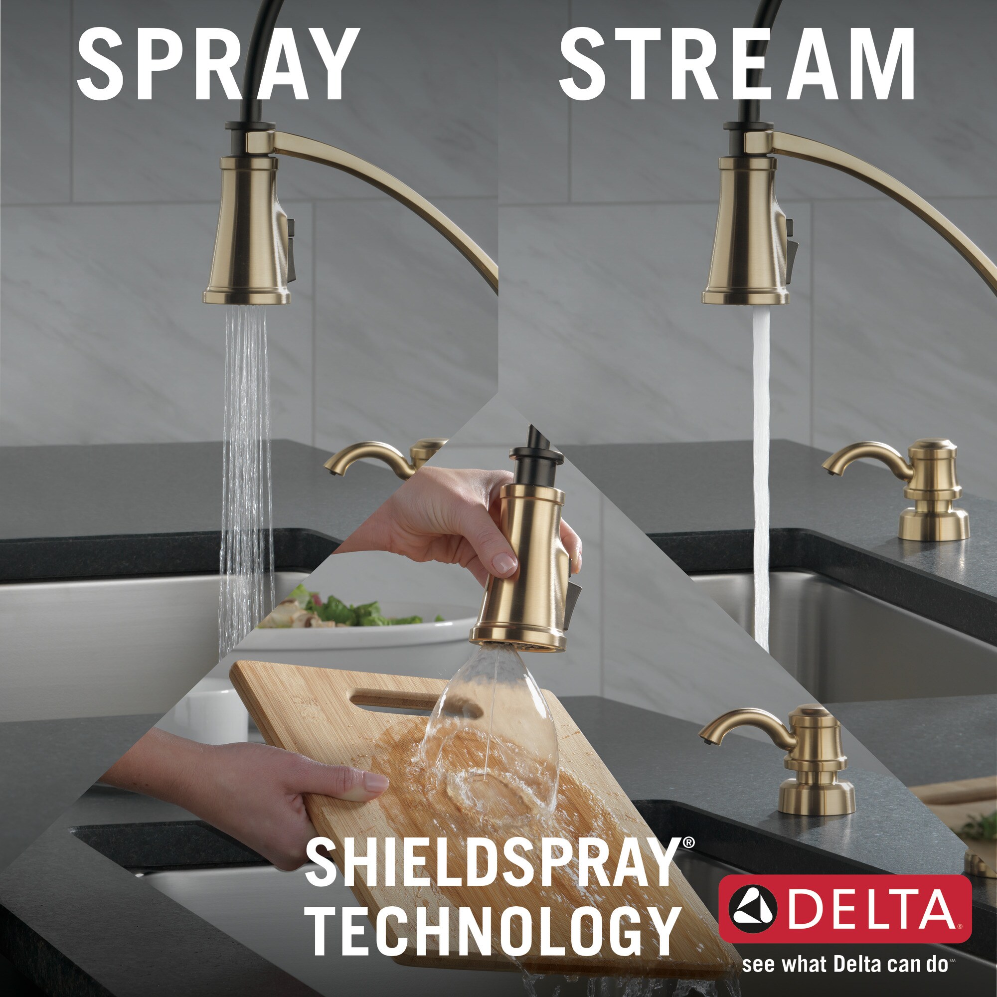 Delta 19744Z-CZSD-DST Kitchen-Faucets - View #7