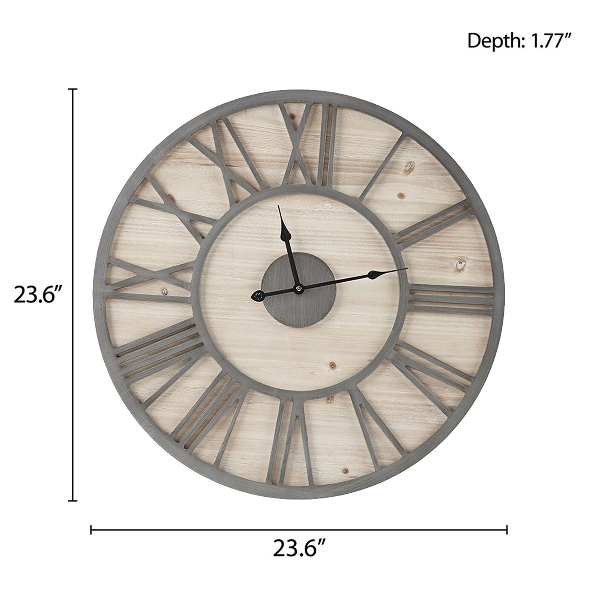 Madison Park MP95D-0239 Indoor-Outdoor-Clocks - View #4