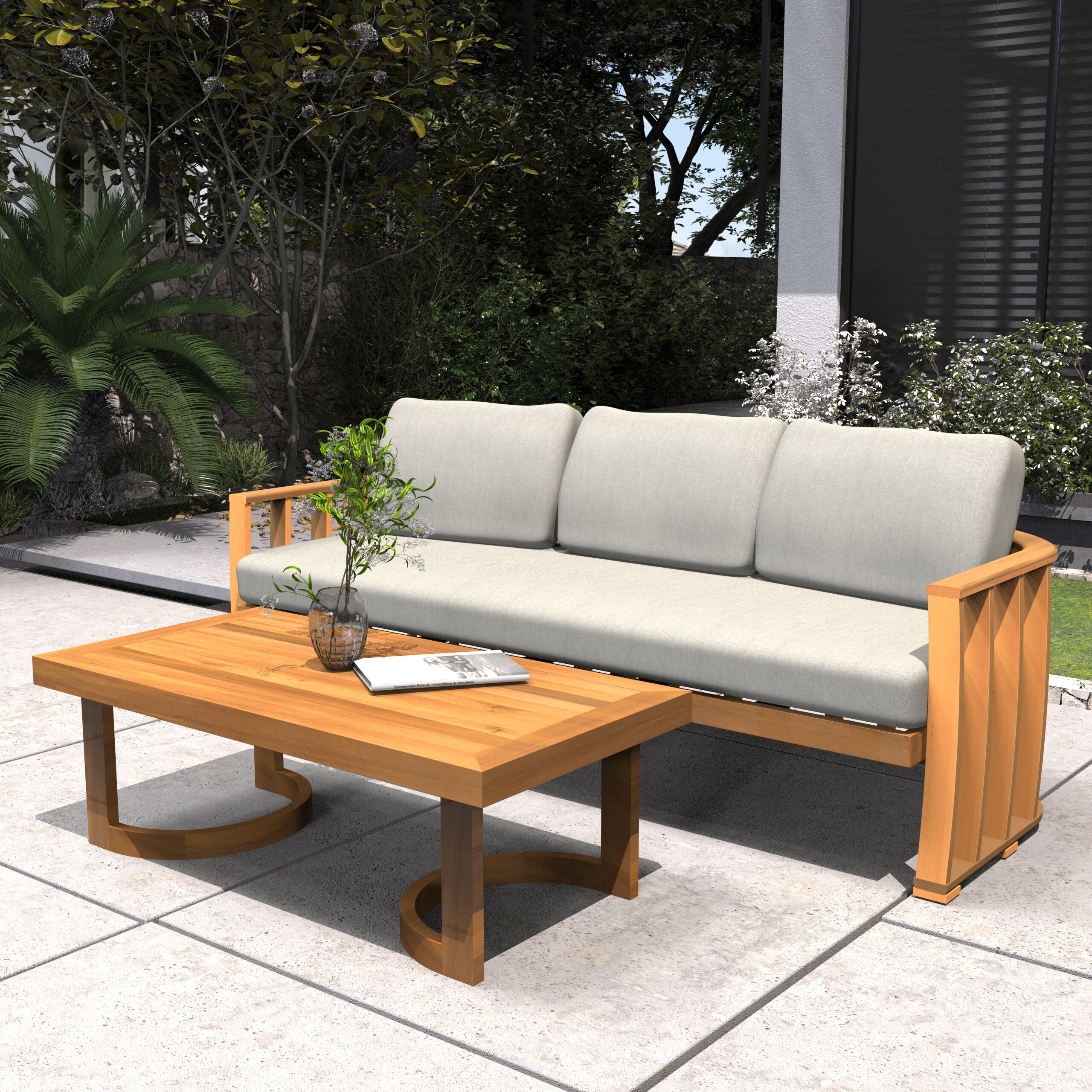 Direct Wicker DWS-25213SS&TA Patio-Conversation-Sets - View #4
