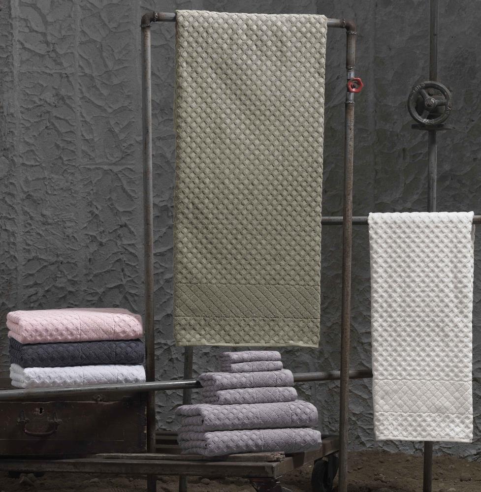 Enchante Home 6-Piece Anthracite Turkish Cotton Bath Towel Set (Unique) in  the Bathroom Towels department at