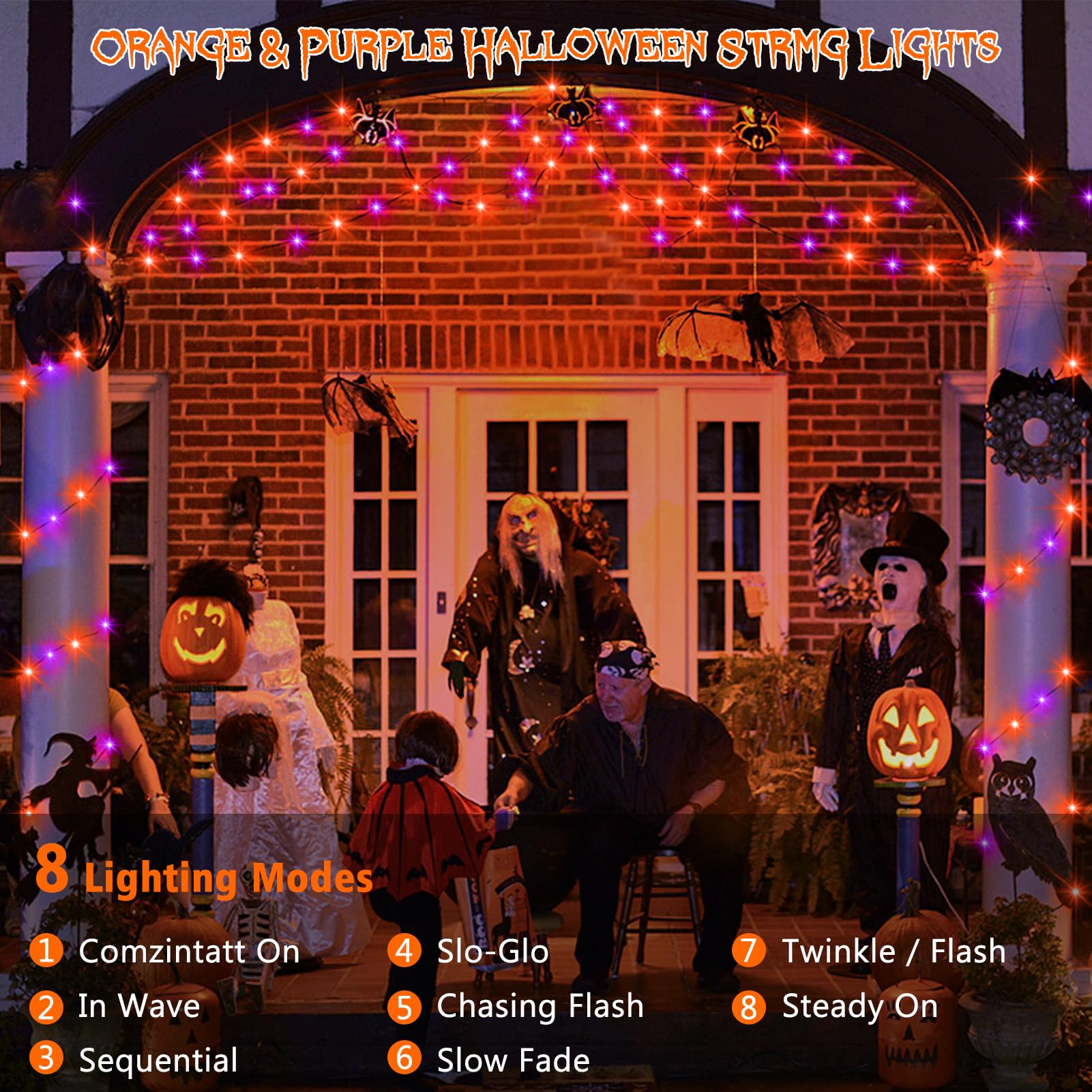 LAIFUCAM LLA0810J500 Halloween-String-Lights - View #5