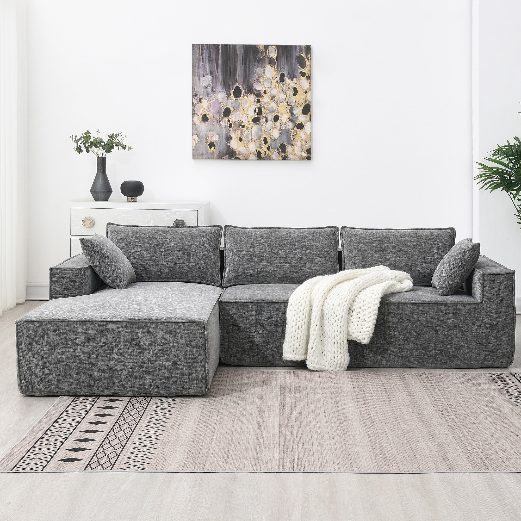 ModernLuxe N723S9587G Sofas-Loveseats - View #2