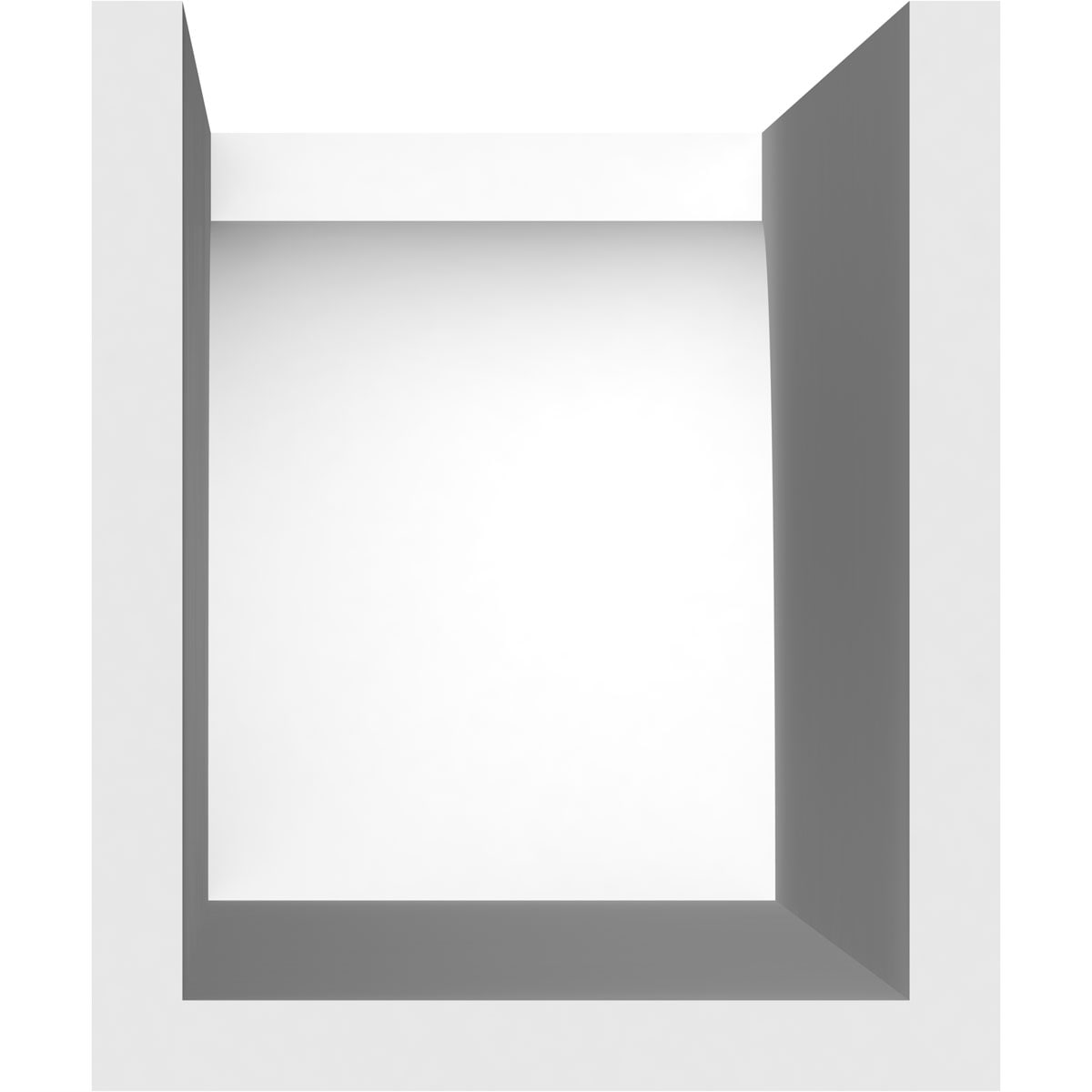 Ekena Millwork RFTP05X06X42HUN Exterior-Brackets-Braces - View #4