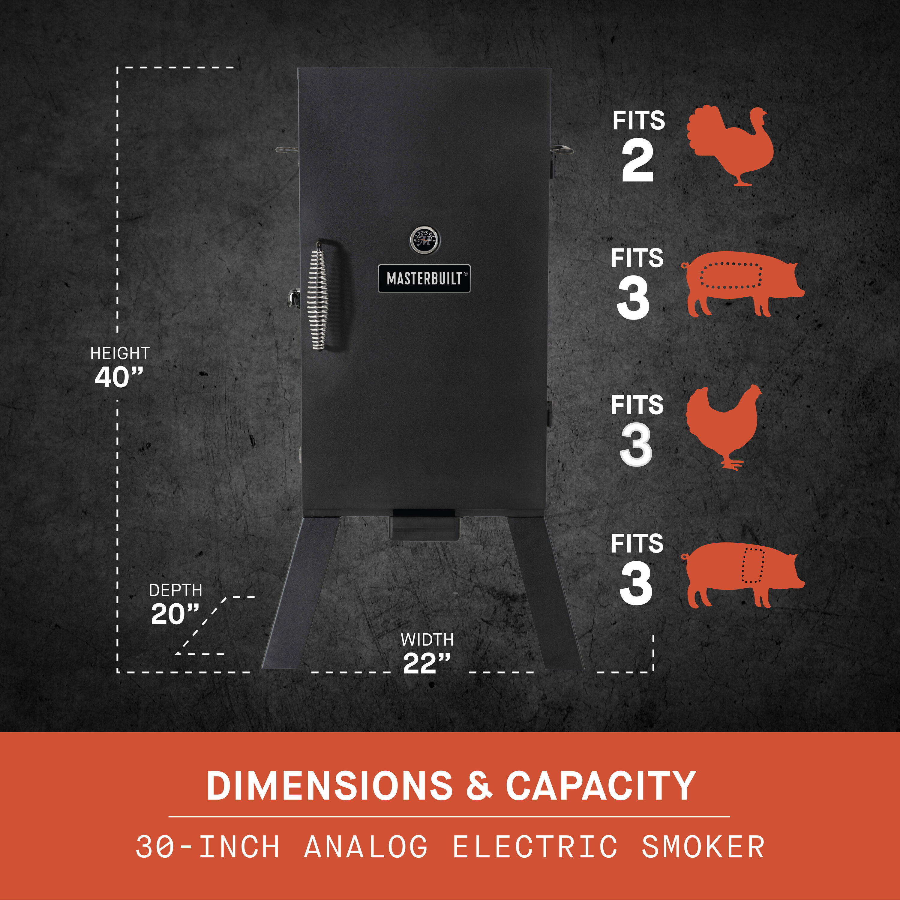 Masterbuilt MB20070210 Electric-Vertical-Smokers - View #10