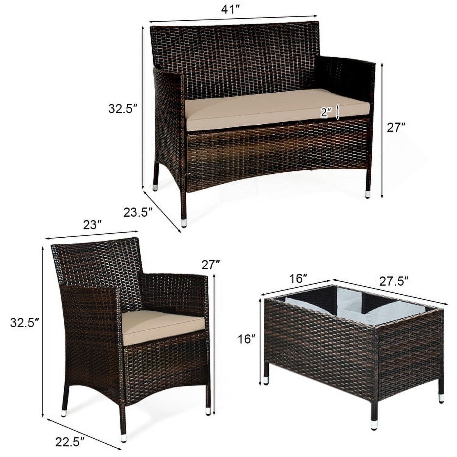 VERYKE 5354821722869 Patio-Conversation-Sets - View #4