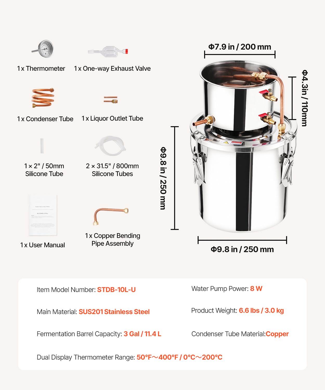 VEVOR SCDLNTZLQYS306548V0 Barware-Accessories - View #7