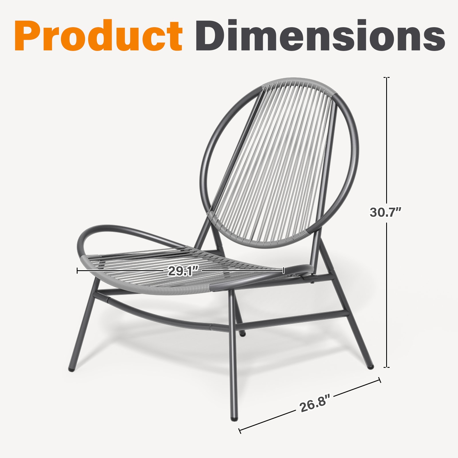 JEAREY XSDBT-03NH Patio-Chairs - View #3