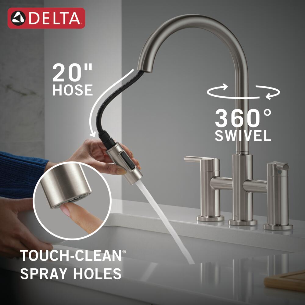 Delta 39876LF-SS Kitchen-Faucets - View #8