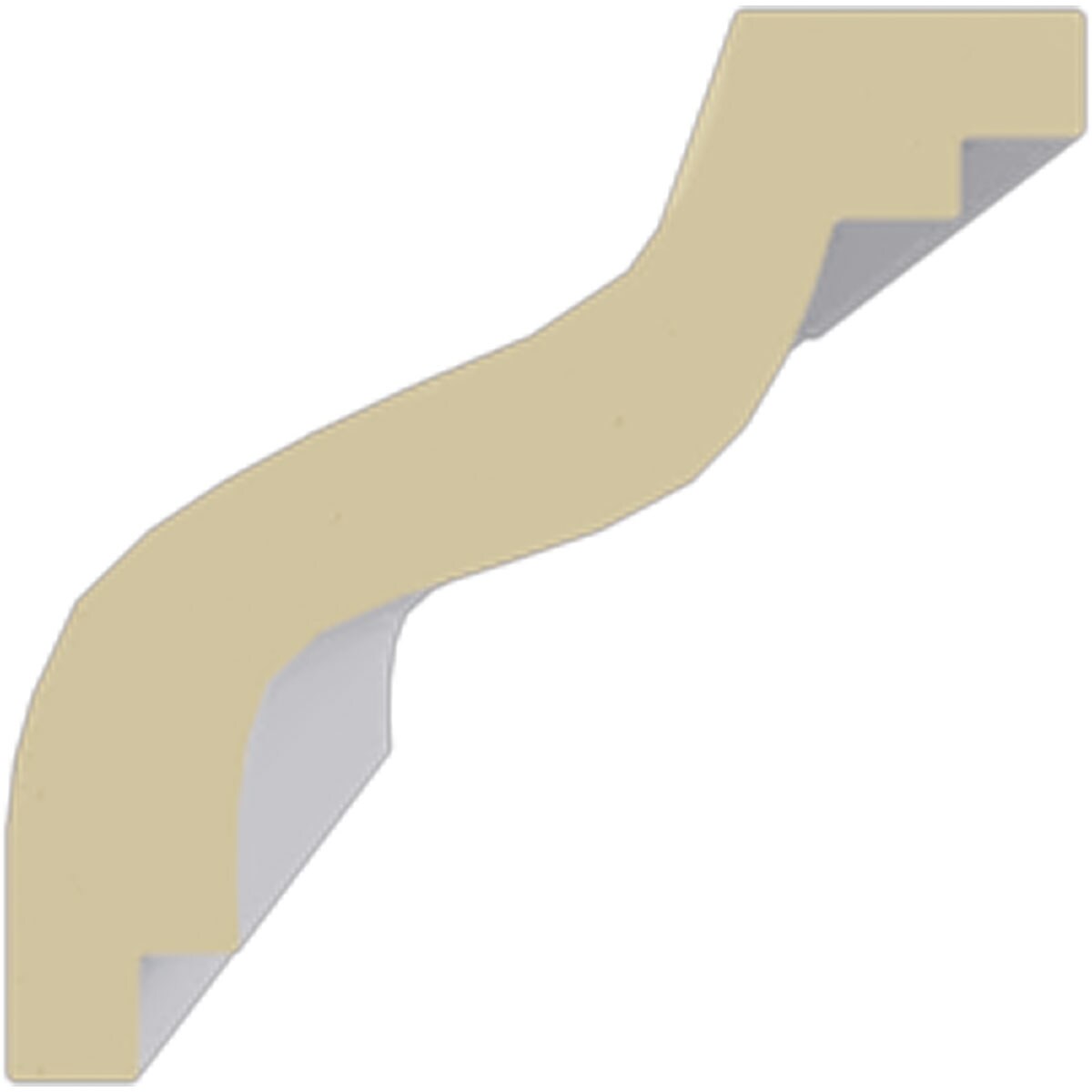 Marseille Traditional Smooth White Polyurethane Crown Moulding