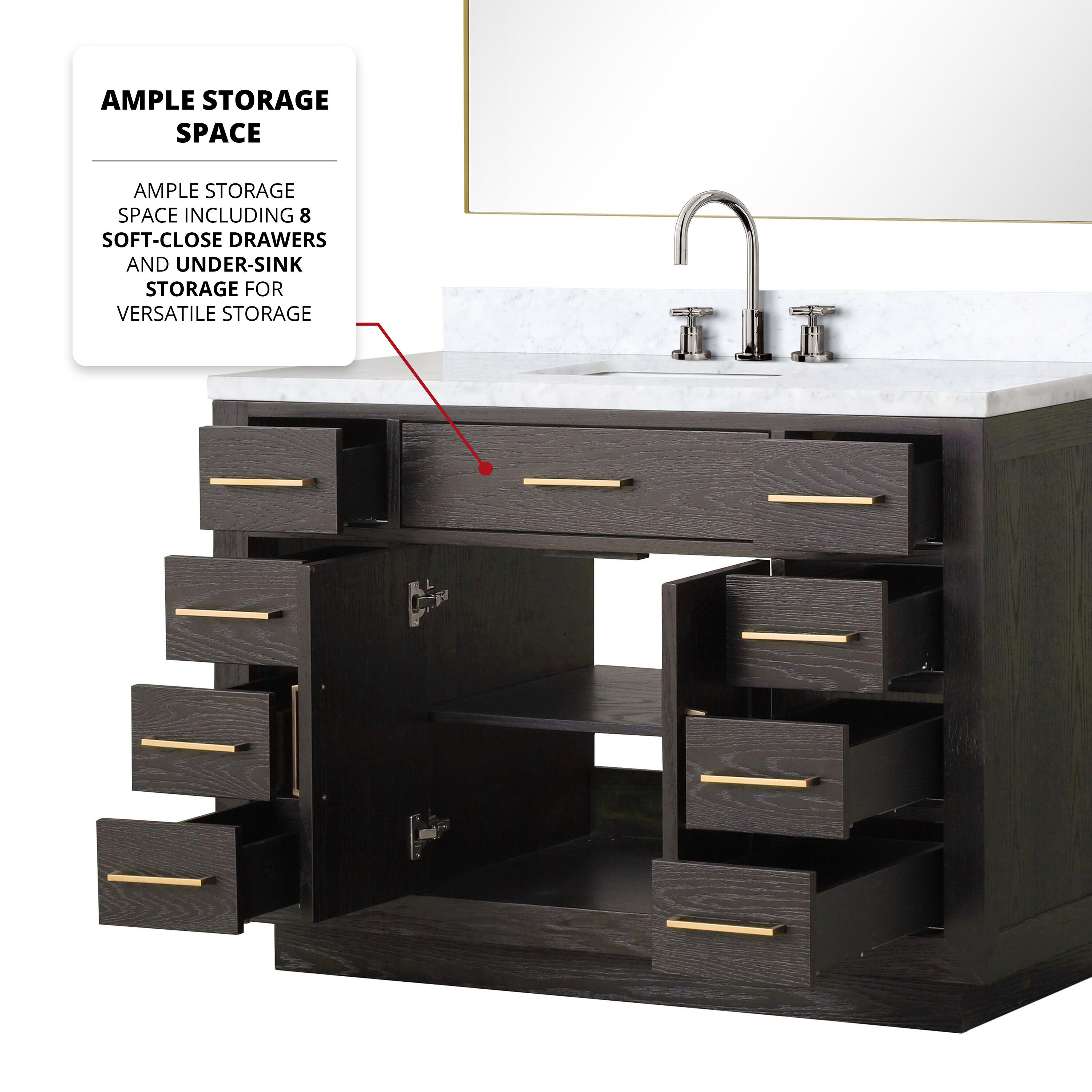 Lexora LVGI48SK111 Bath-Vanity-Combo - View #8