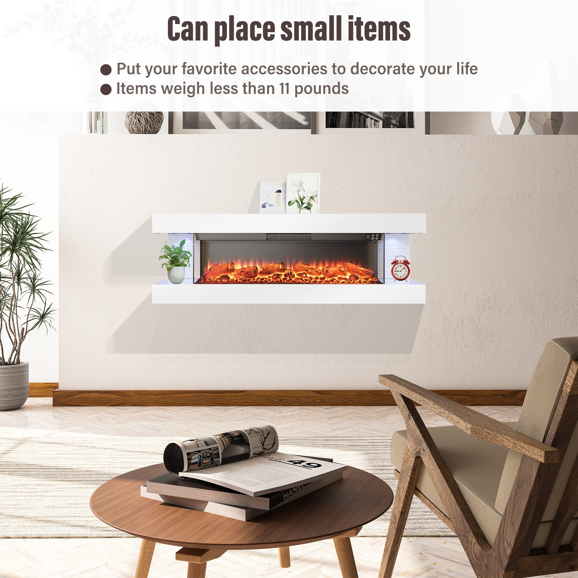 Clihome CL-W50 Electric-Fireplaces - View #10