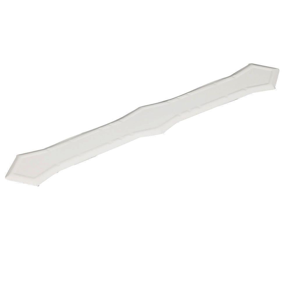 Spectra DPBRTW Aluminum White Downspout band