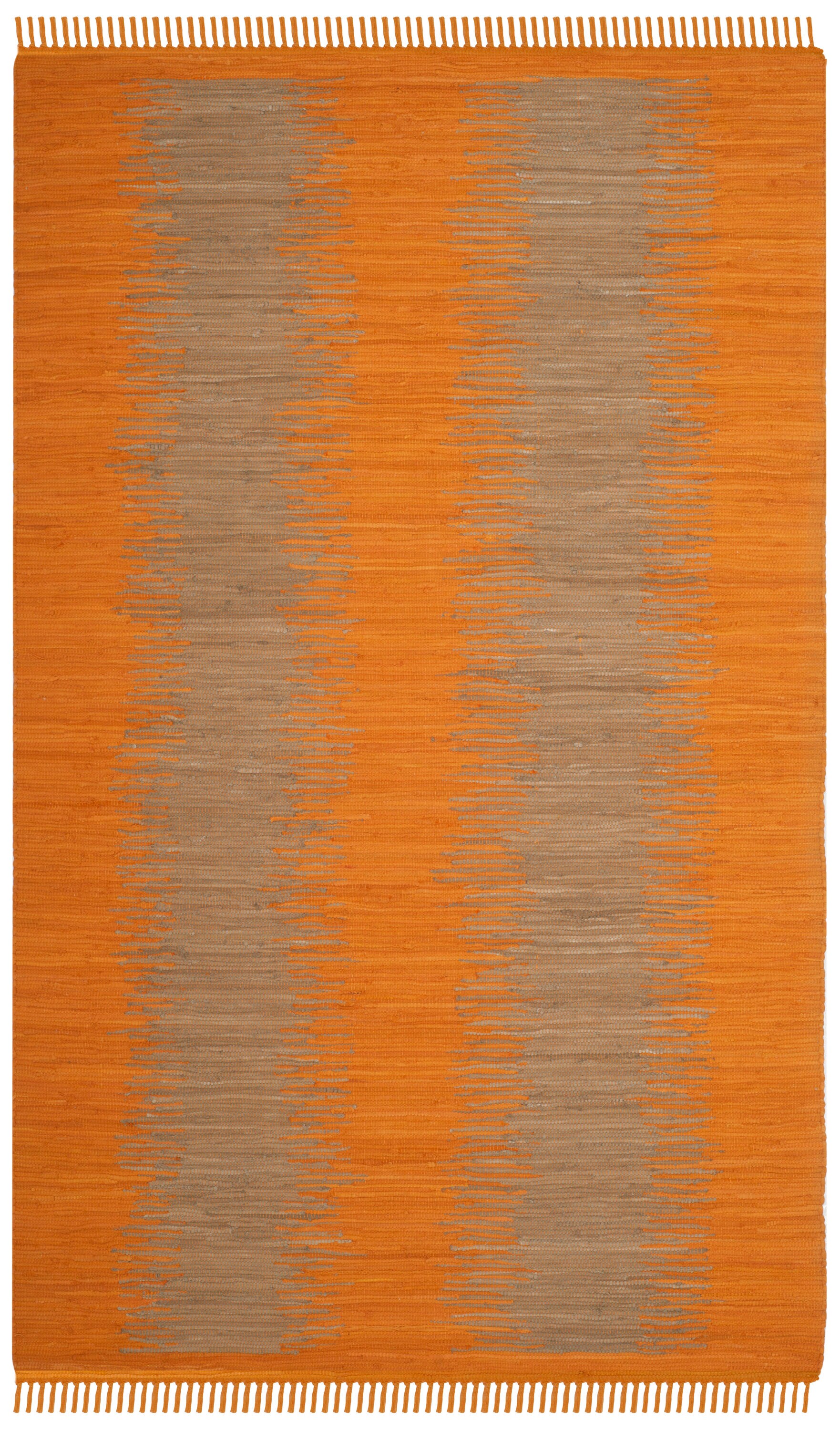 Coastal Breeze Montauk 4'x6' Hand-Woven Cotton Area Rug