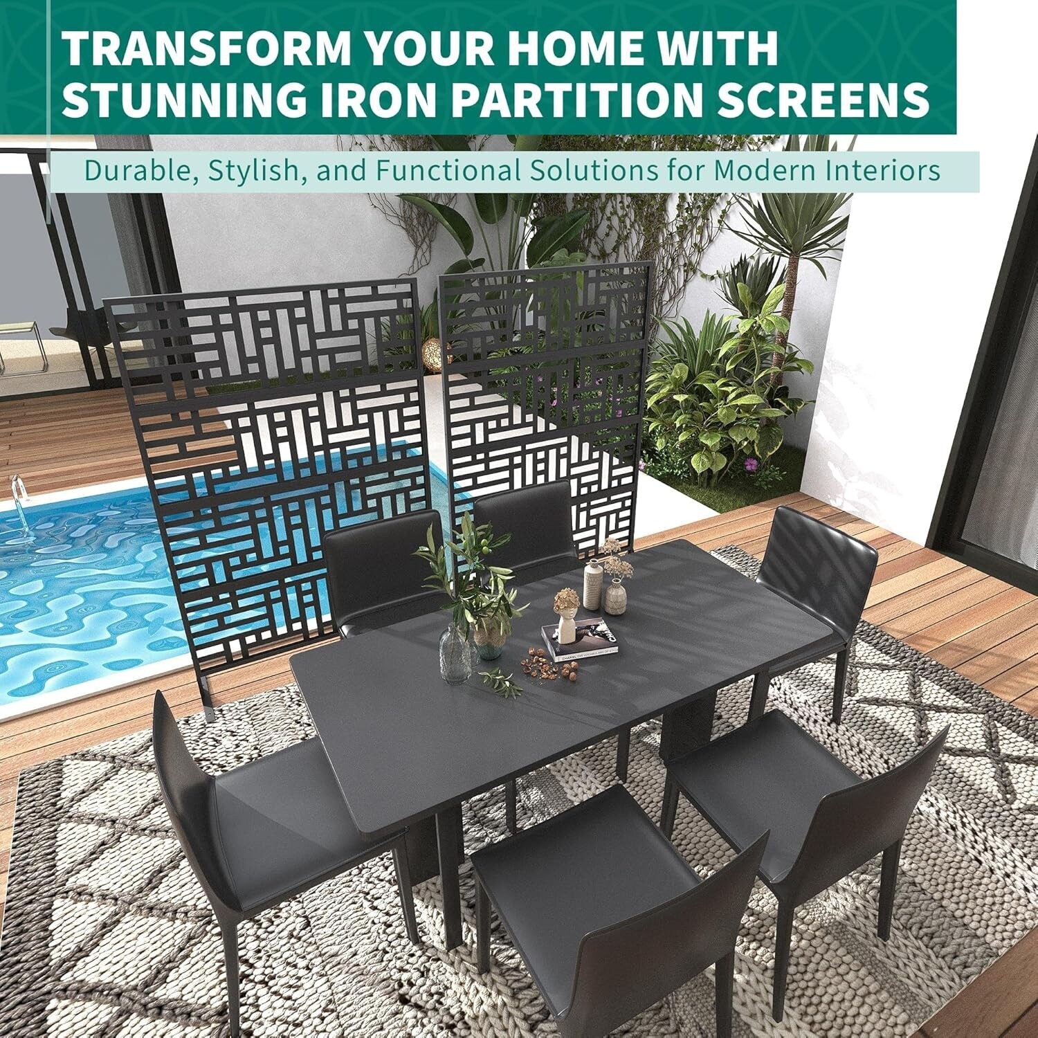 Garvee OBB66-77 Outdoor-Privacy-Screen - View #6