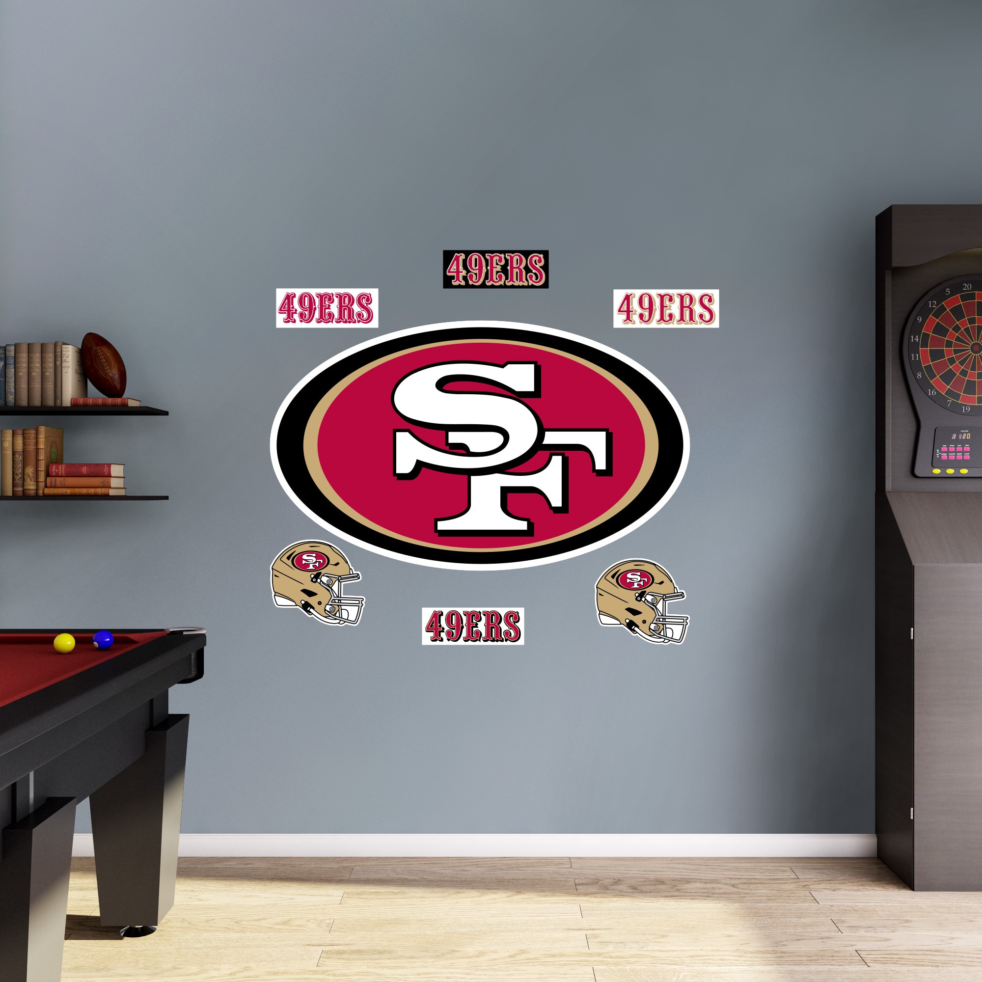 Fathead 14-14040 32-Inches W x 50-Inches H Self-adhesive Multiple colors/finishes Sports Wall Decal