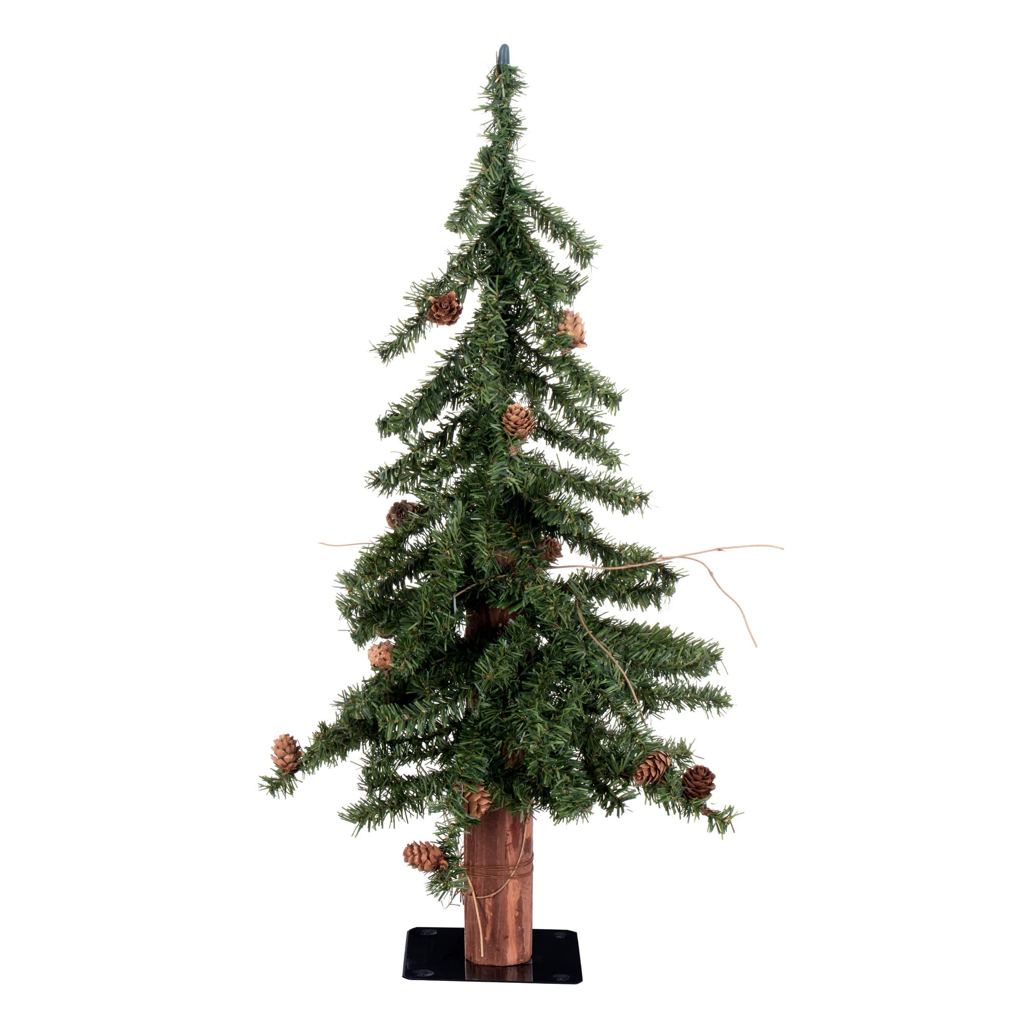 Vickerman A807220 2-ft Alpine Artificial Christmas Tree