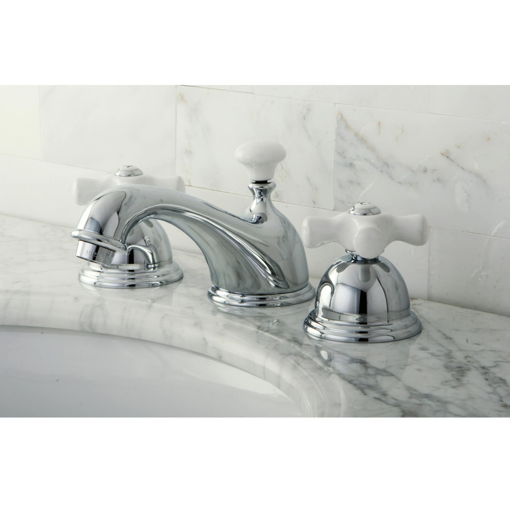 Elements of Design Chicago Chrome Widespread 2-Handle Bathroom Sink ...