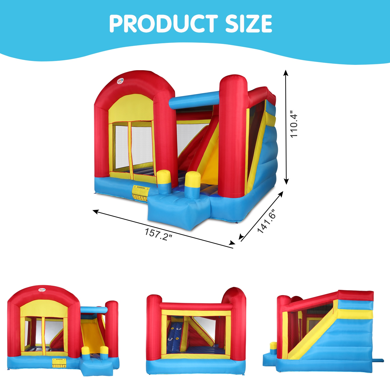 Outopee 649345017115 Bounce-Houses - View #6