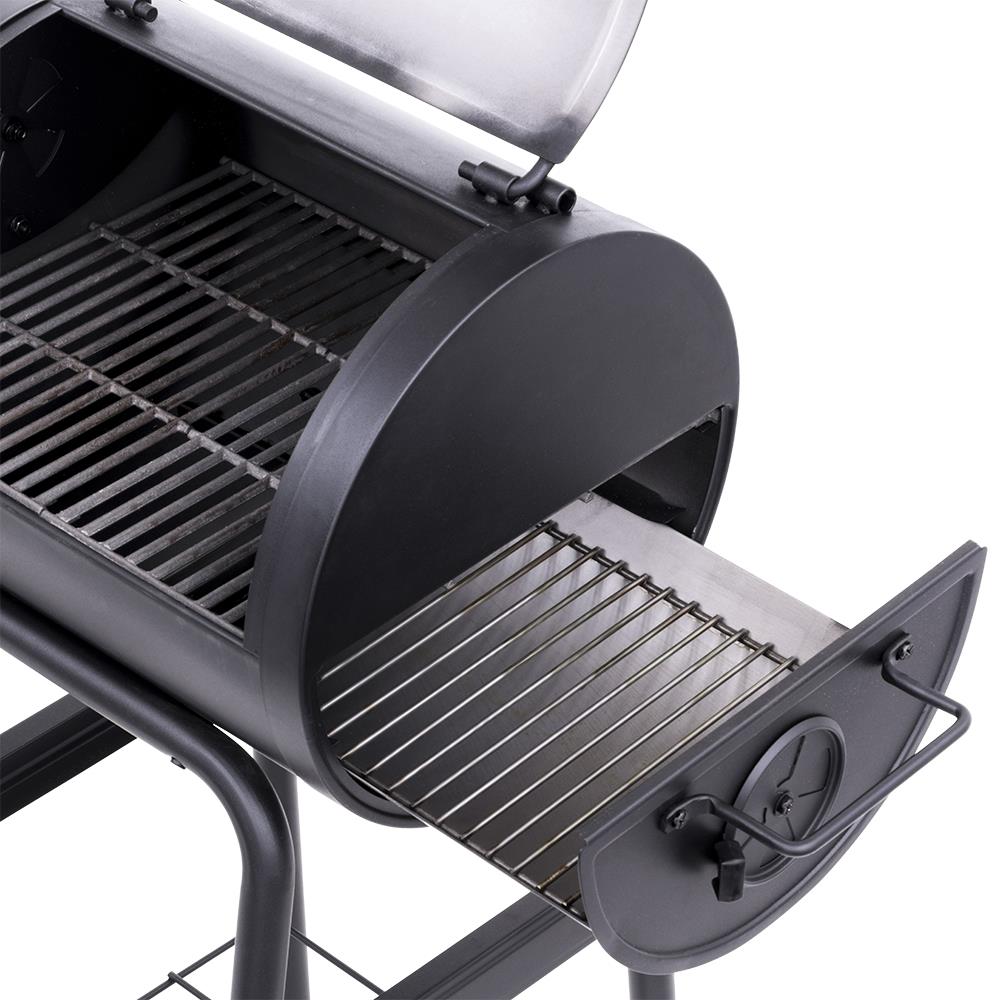 Char Broil American Gourmet 18 in W Black Barrel Charcoal Grill at