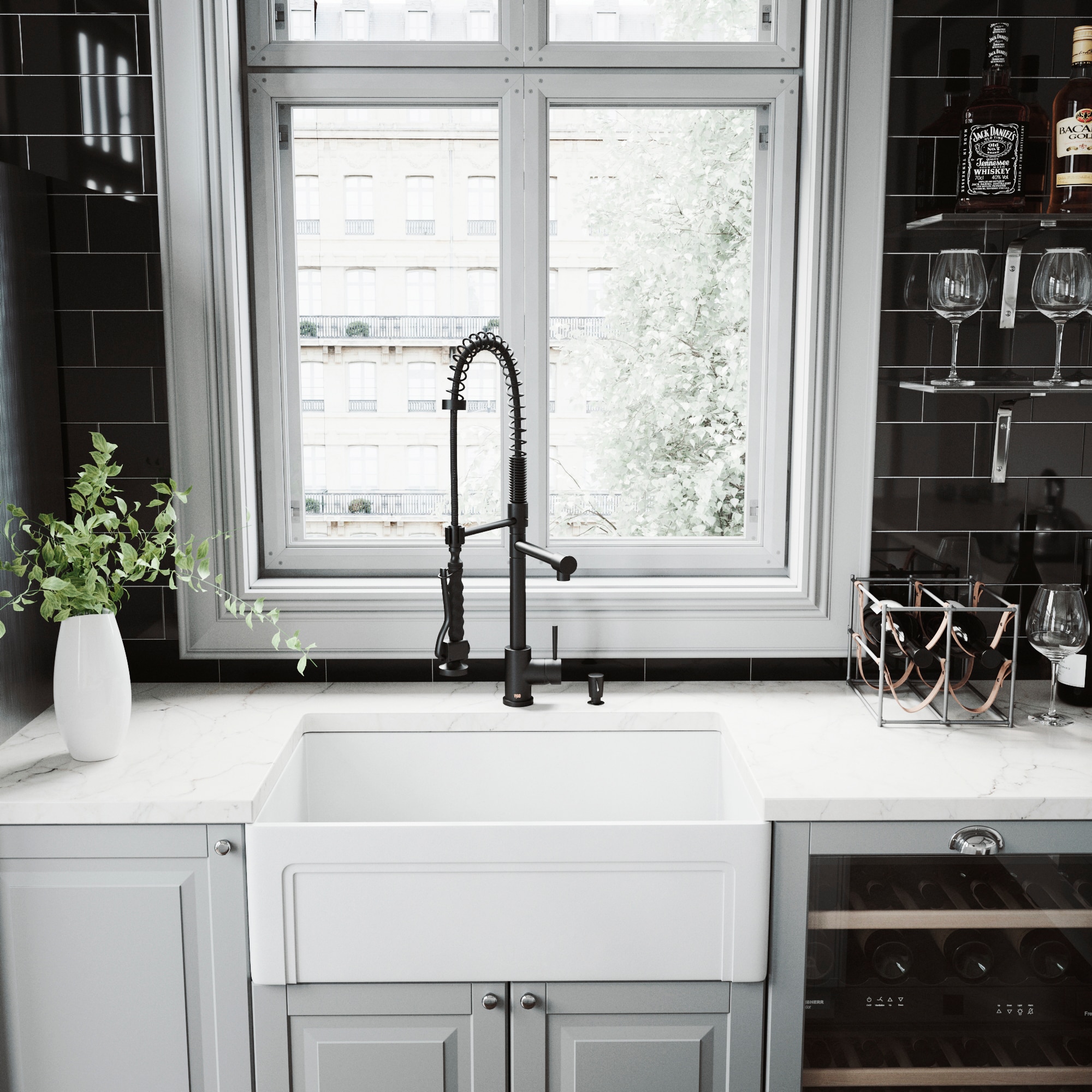 VIGO VG02007MBK2 Kitchen-Faucets - View #6