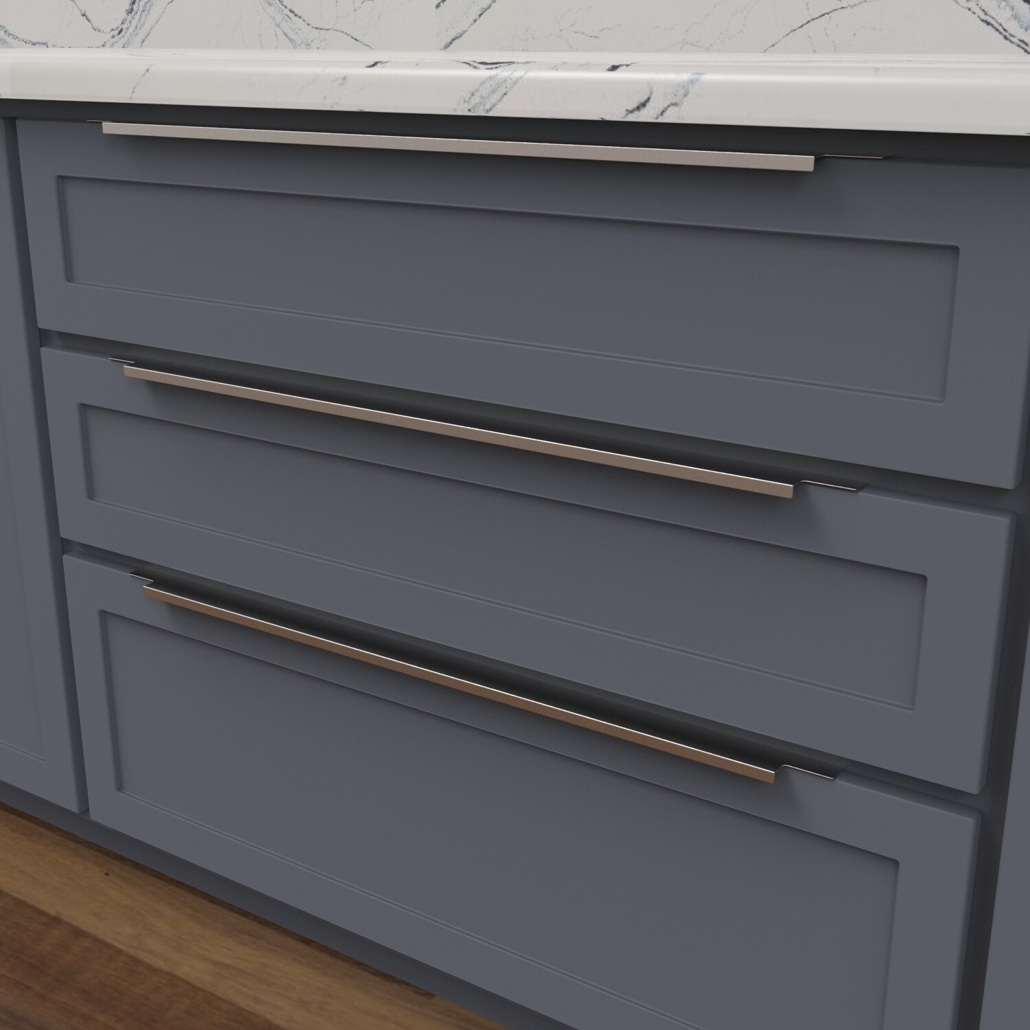 Hickory Hardware C02H075748-AL Cabinet-Pulls - View #3