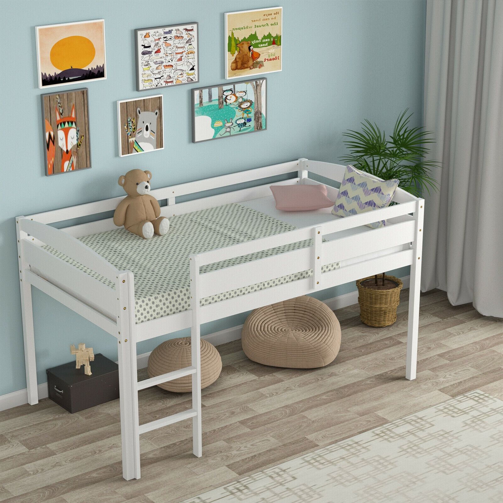 Slickblue D-CO-HW53966WH Bunk-Beds - View #5