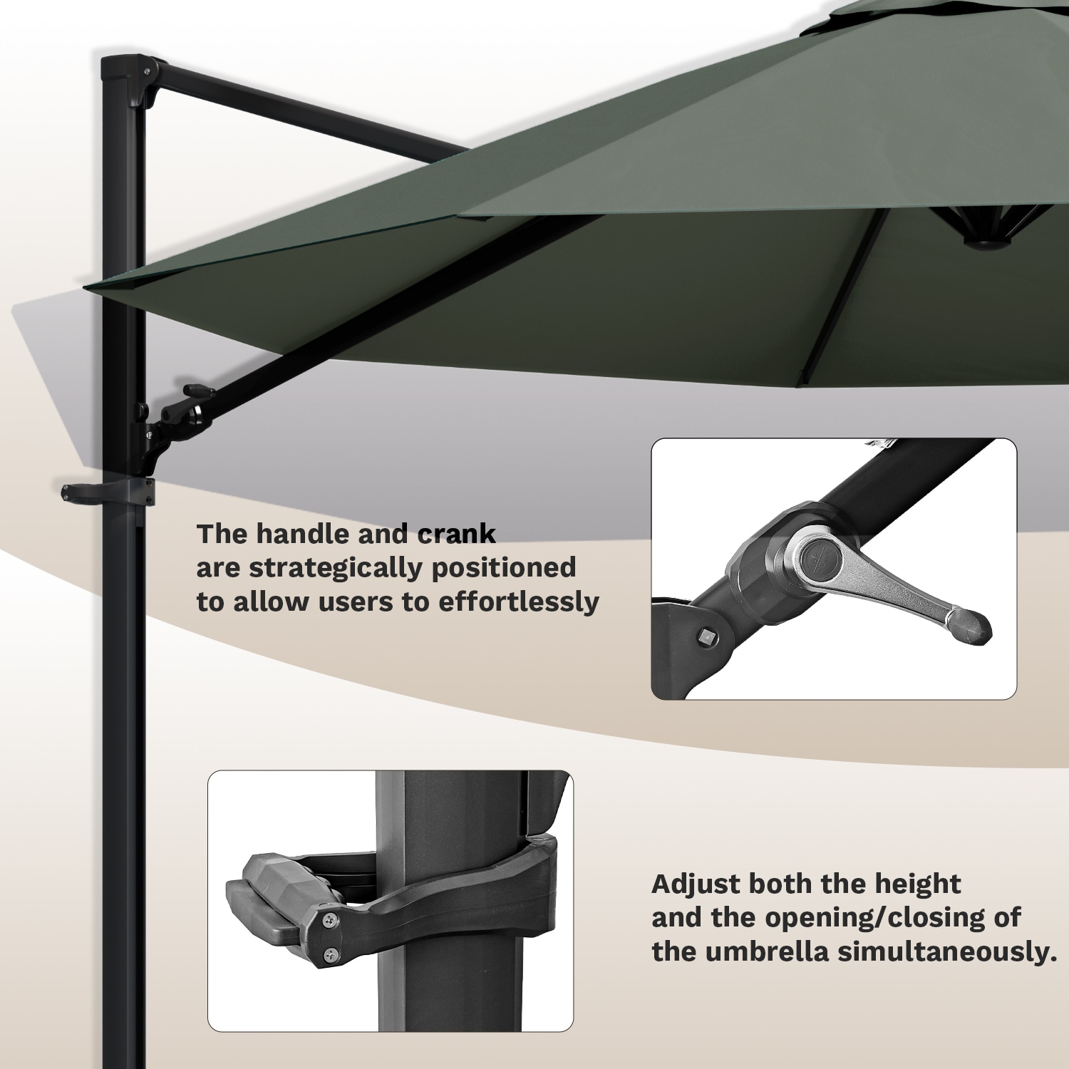 Patiowell WES-BUB24-0784-L4 Umbrellas-2 - View #2