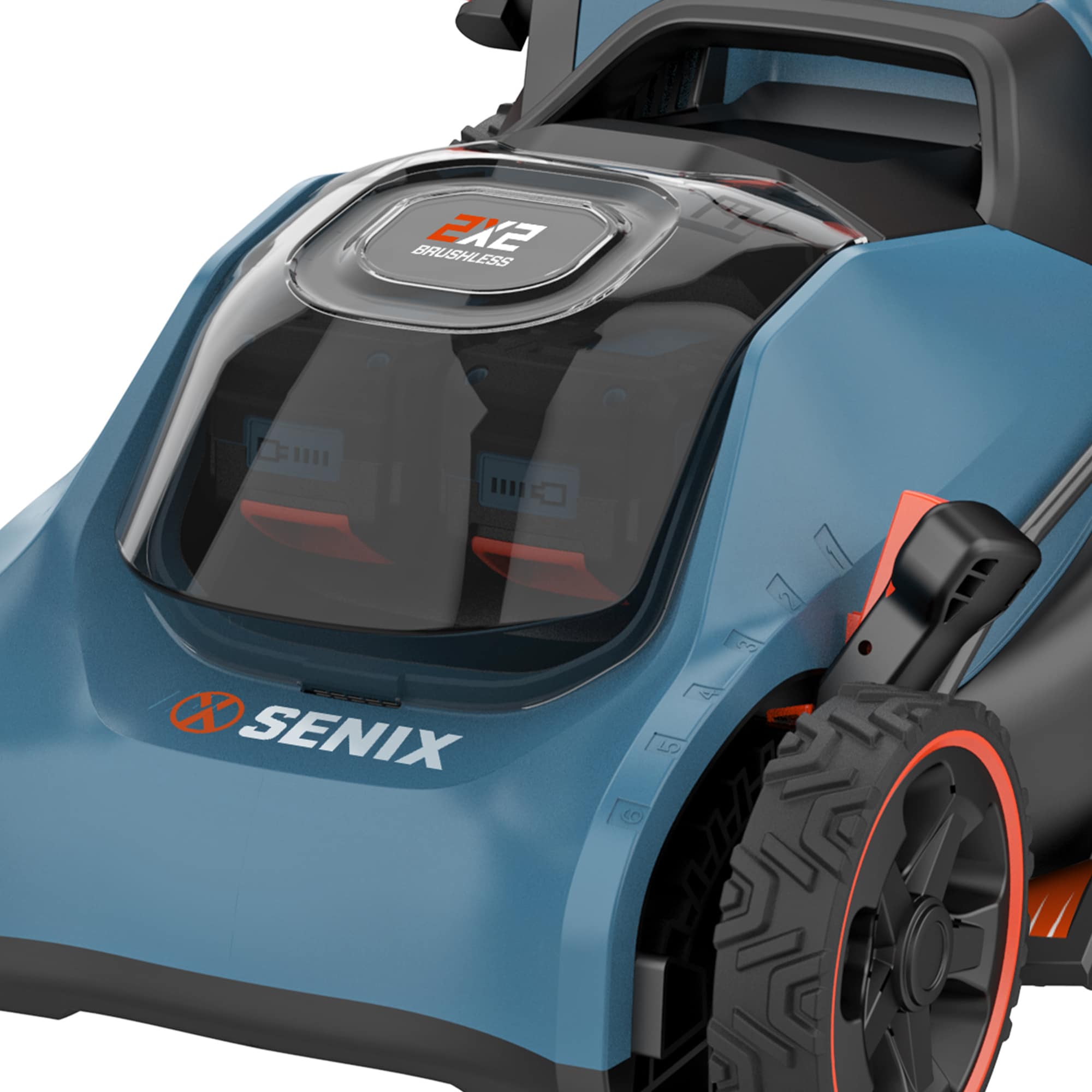 SENIX LPPX2-M5 Cordless-Elec-Push-Mowers - View #3