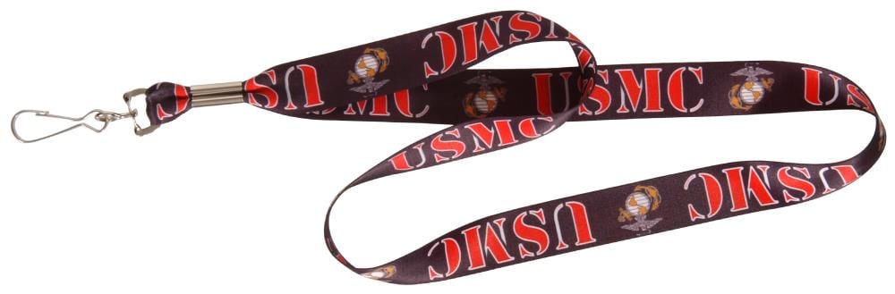 Hillman Louisville Cardinals Red, Black and White Lanyard in the