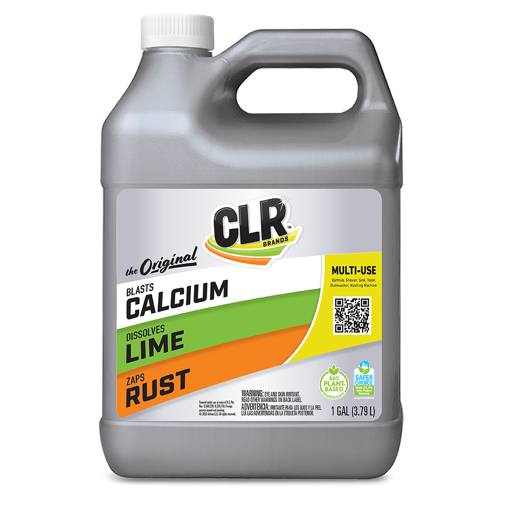 CLR 1-Gallon Calcium, Lime, and Rust Remover - Powerful Non-Toxic Formula  for Multiple Surfaces in the Rust Removers department at