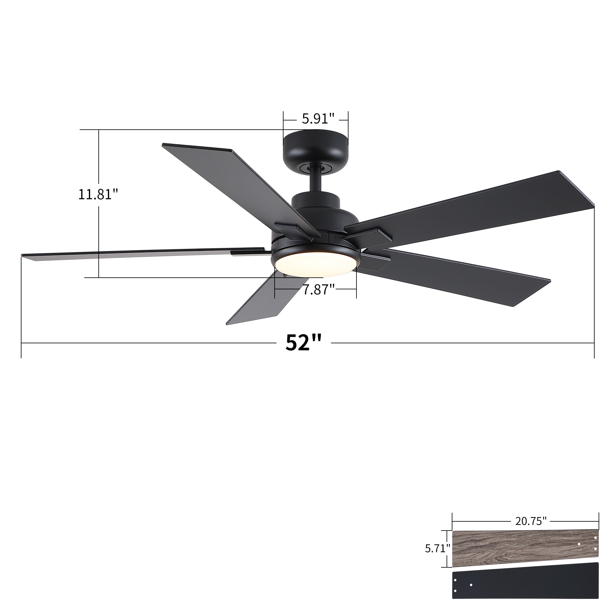 Cuschoice MDHK1-12-CF Ceiling-Fans - View #7