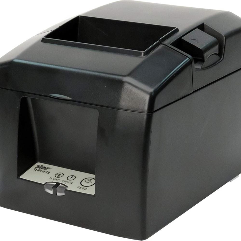  ISTR187082 Star Micronics 37966000 Thermal LAN Cloud Printer- Gray with Auto-Cutter and Power Supply