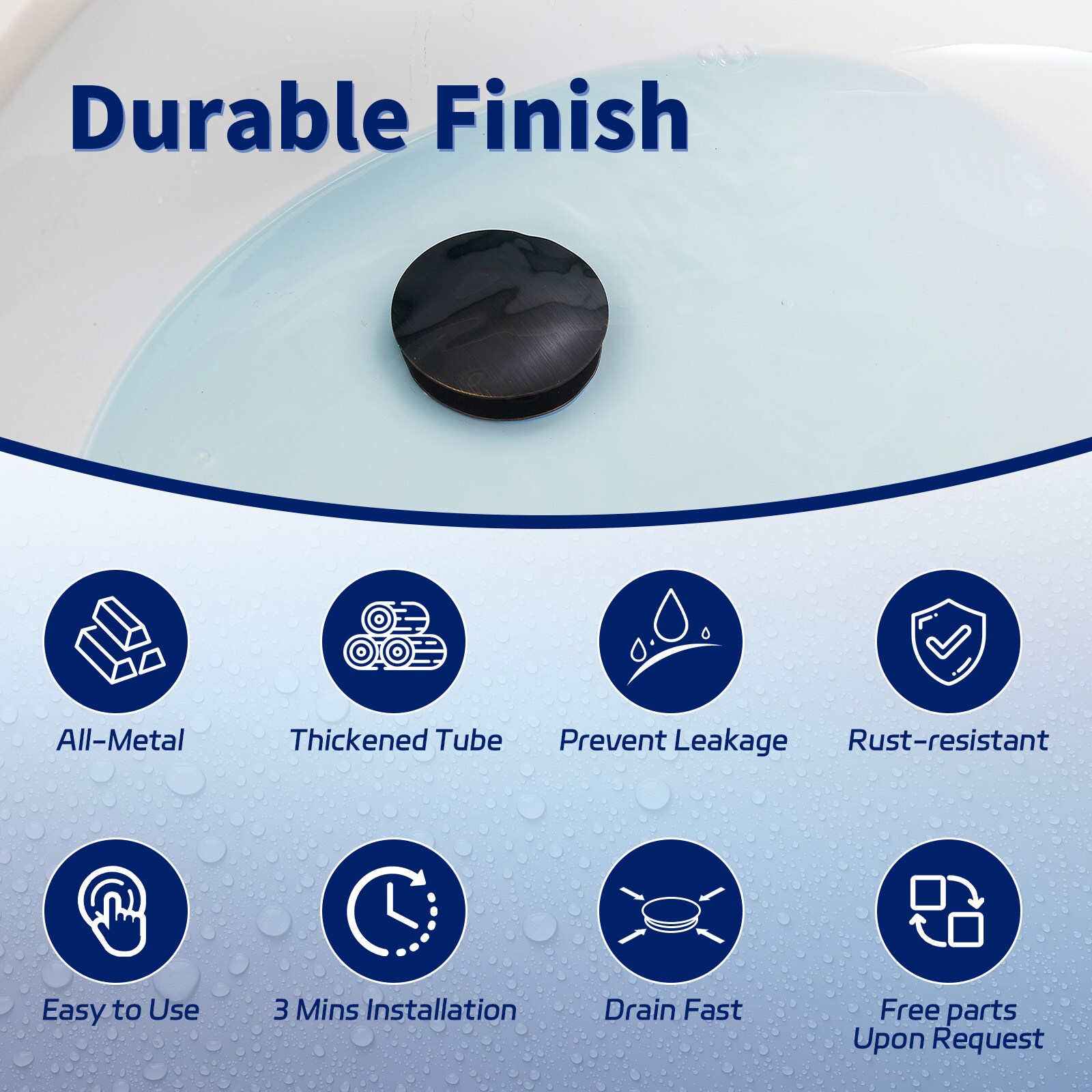 BWE A-9P-04-ORB Popup-Drains-Accessories - View #6