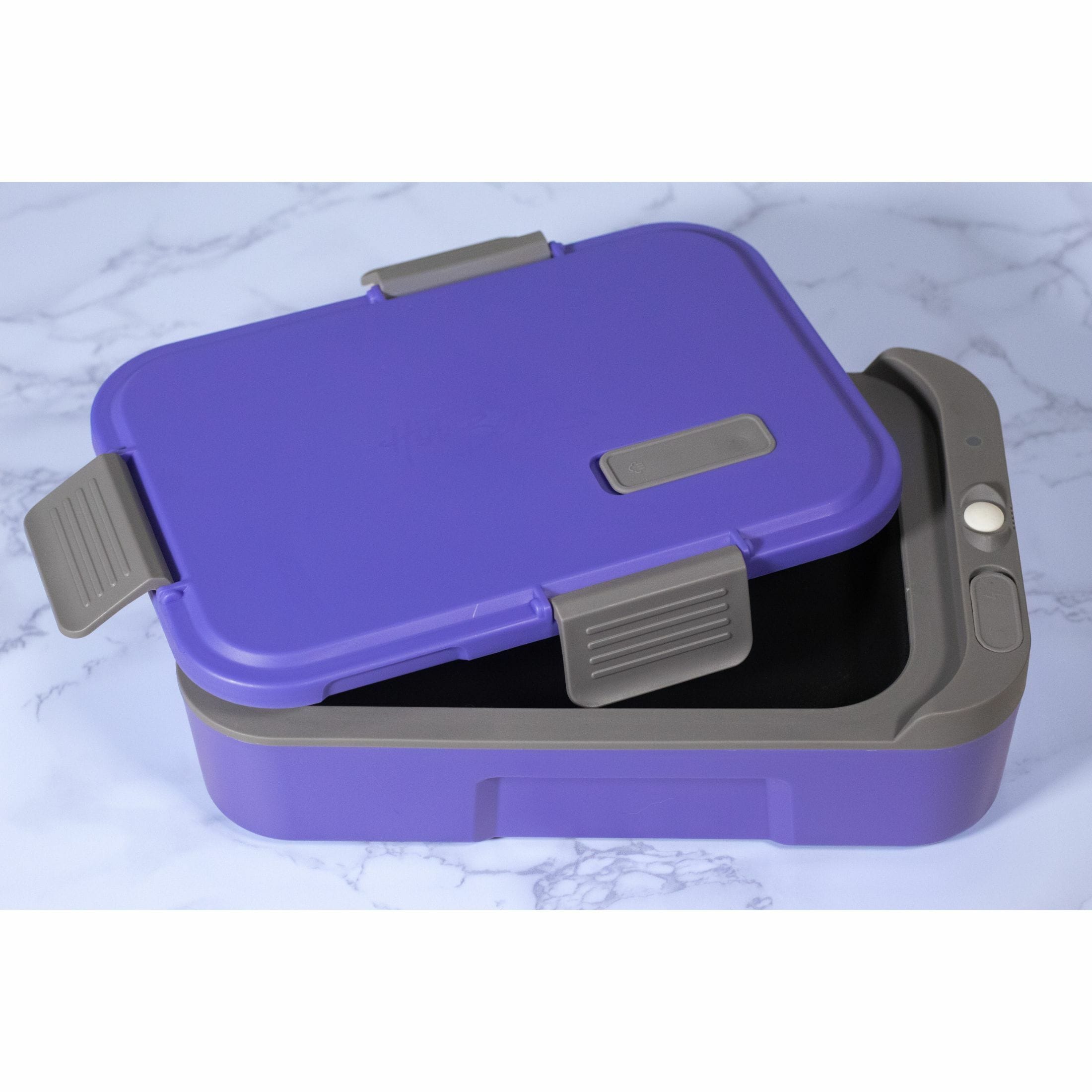 Hot Bento Self-heating Lunch Box, Purple