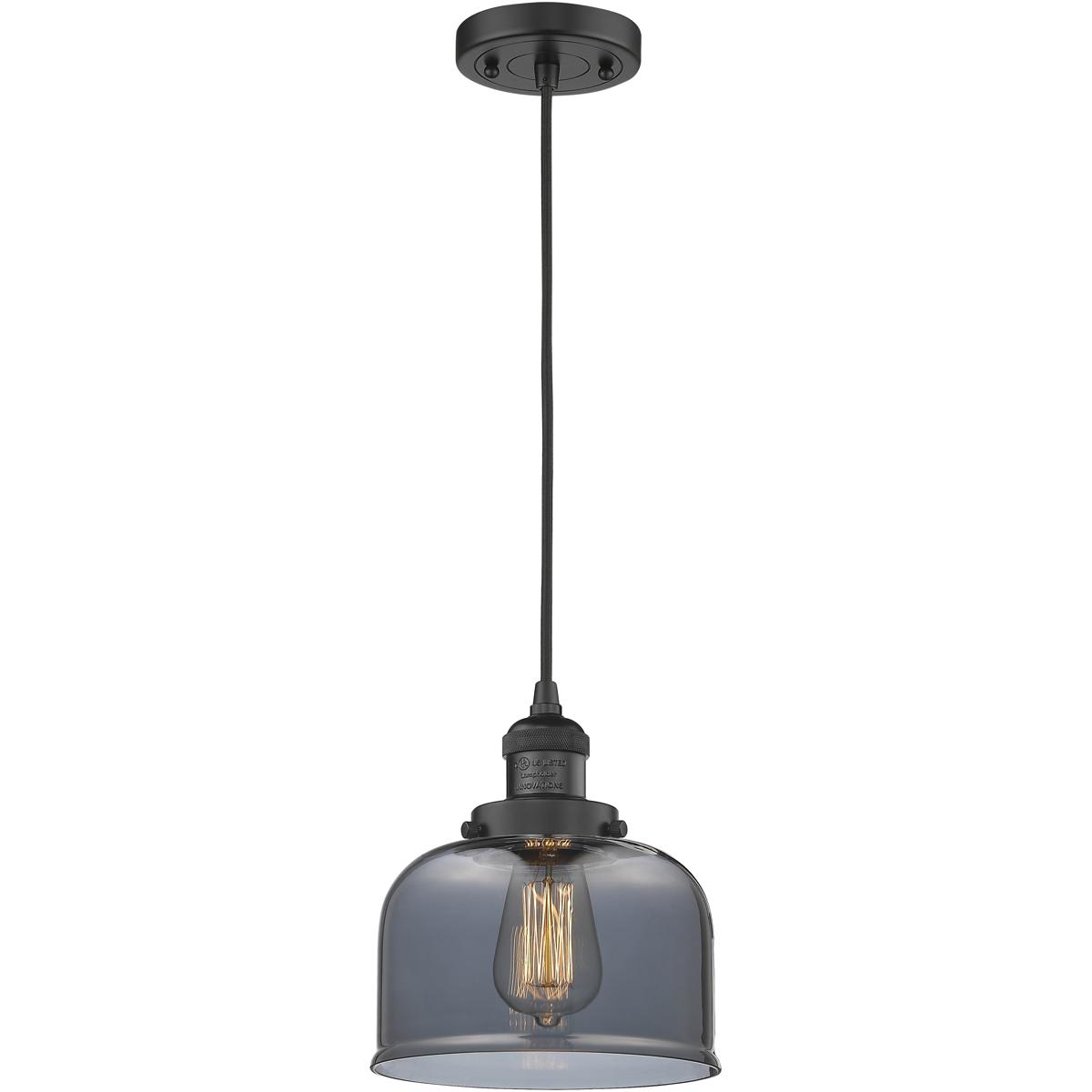 Innovations Lighting 1354056 201C-BK-G73 Franklin Restoration Bell Mini Pendant