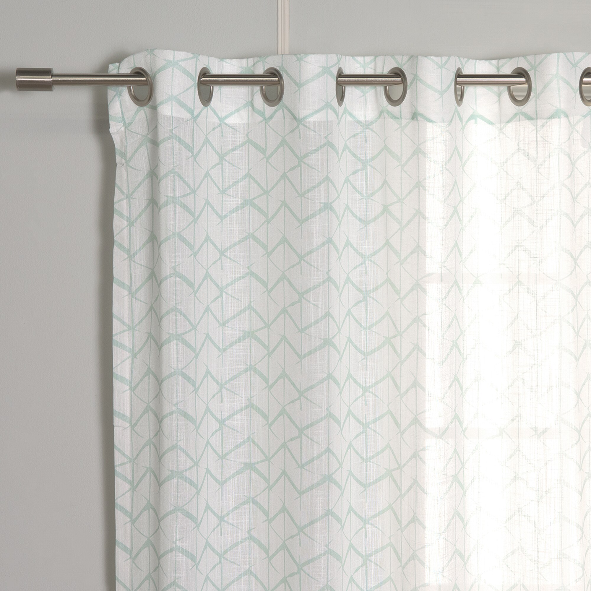 Best Home Fashion JC-GROM-CUBE-84-SAGE curtains - View #3