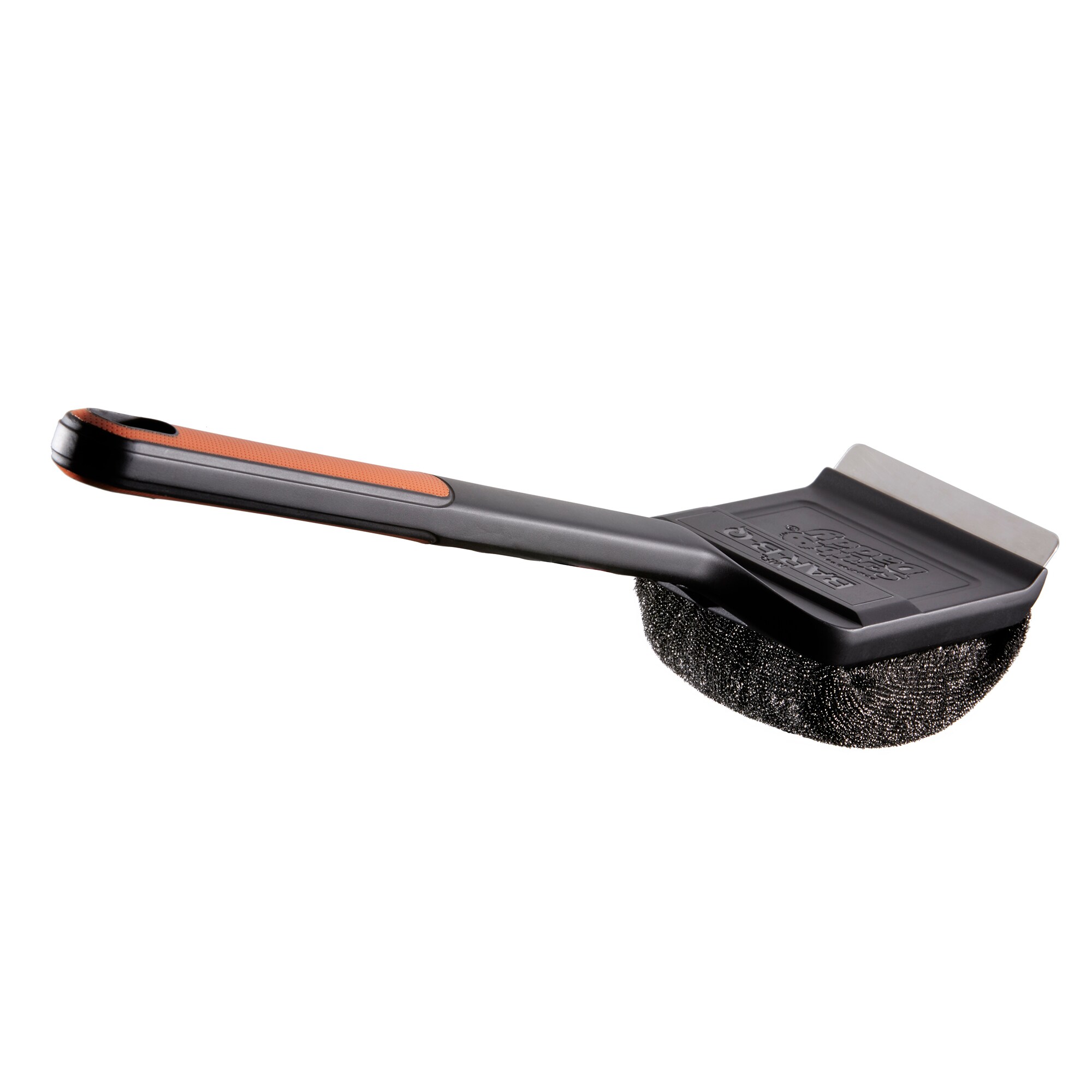 Mr. Bar-B-Q Powered by Scrub Daddy Polyester Plastic 17-in Grill Brush
